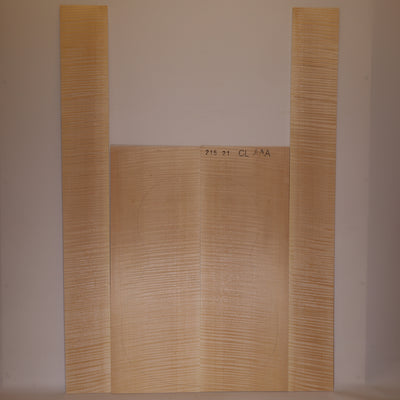 Ahorn Set (Boden/Zargen) für klassische Gitarre AAA (Nr. 2018)