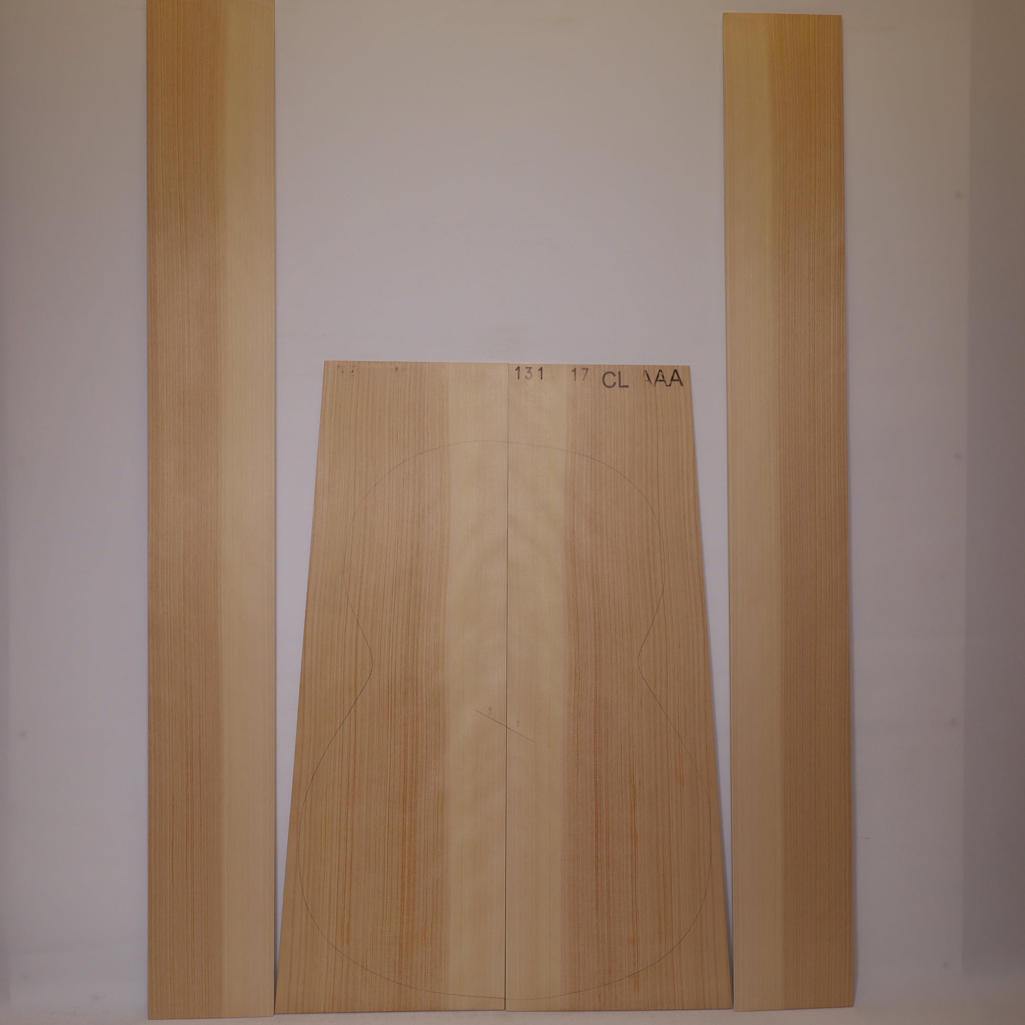 False Cypress Set (Back/Sides) for Classical Guitar AAA (no. 1068)