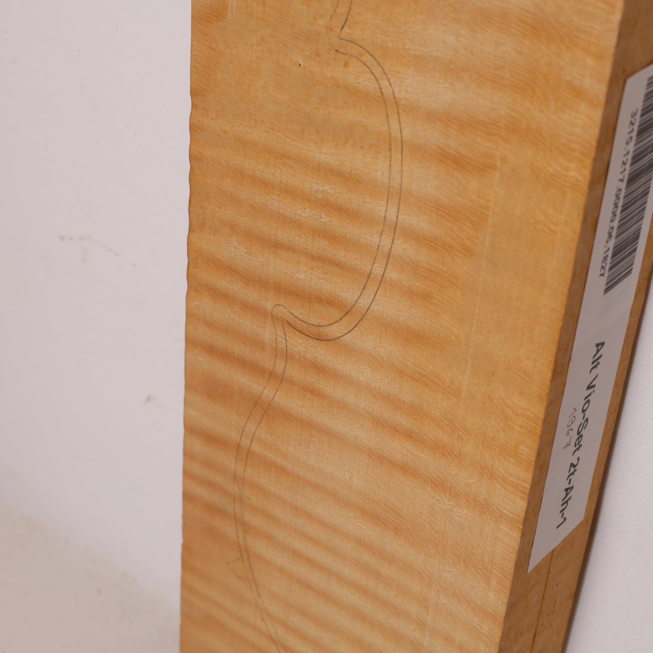 Maple Set (back/sides) for Violin from 1967 (no. 1827)