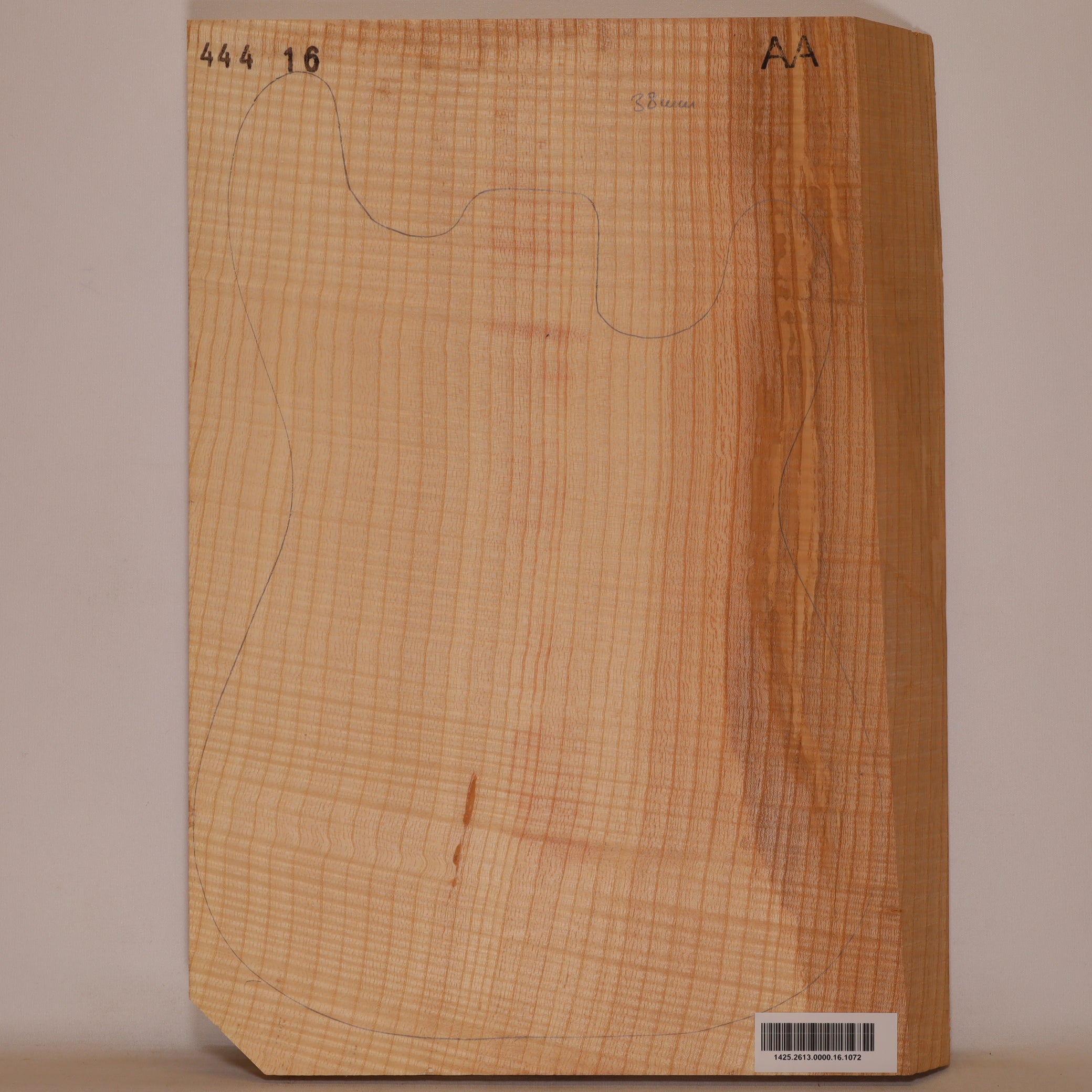 Ash Body 1-piece for Electric Guitar AA (no. 1072)