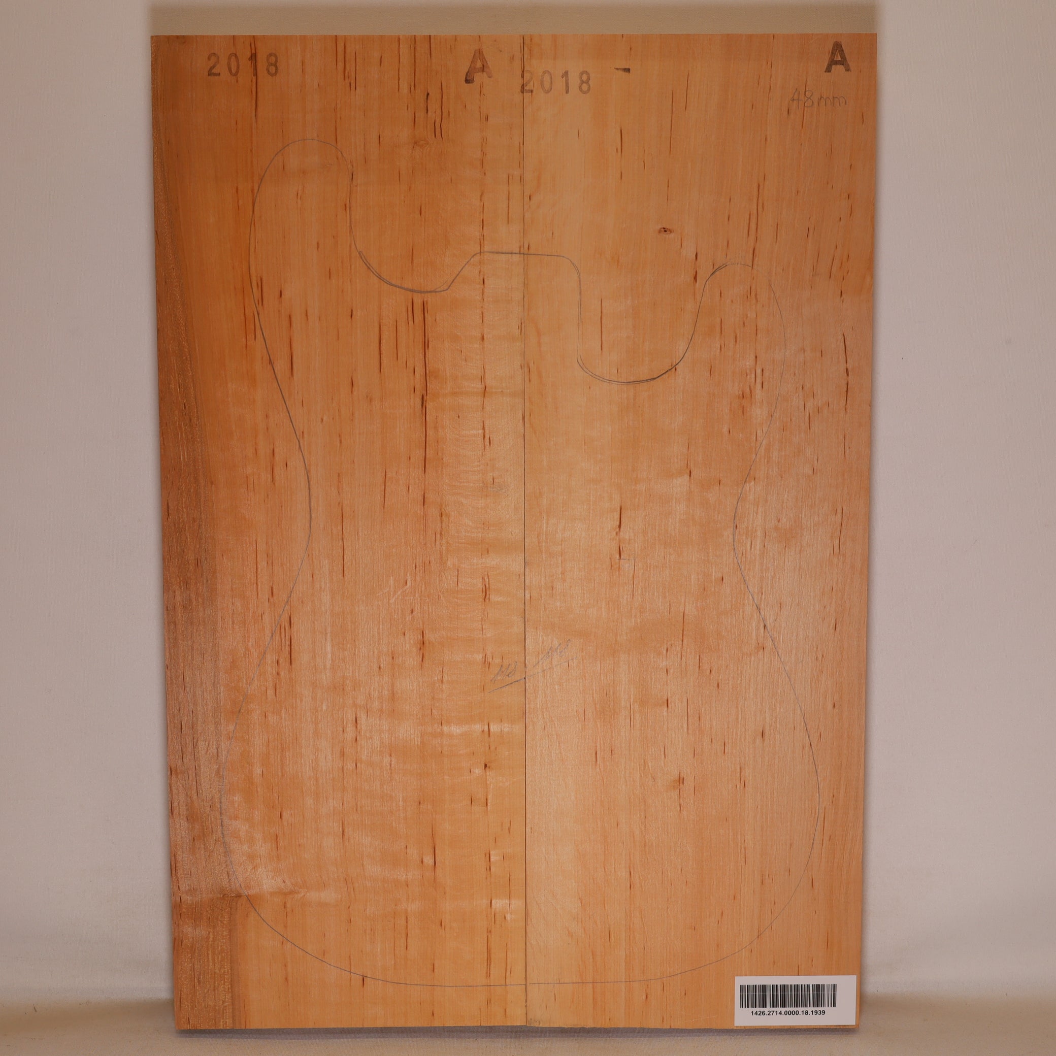 Erle Body 2-teilig für E-Gitarre A (Nr. 1939)