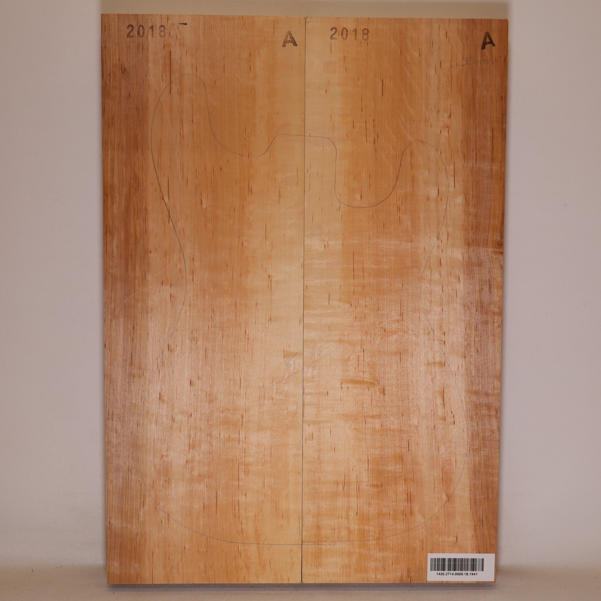 Erle Body 2-teilig für E-Gitarre A (Nr. 1941)