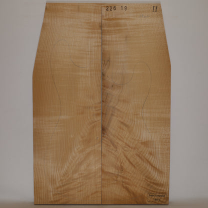 Thermo Maple Carved Top 2-piece for Electric Guitar II (no. 893)