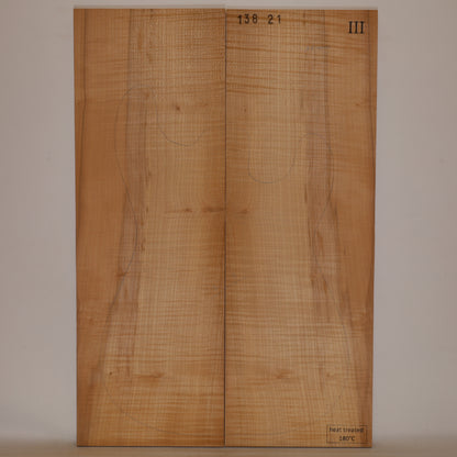 Thermo Maple Carved Top 2-piece for Electric Guitar III (no. 890)