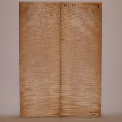 Thermo Maple Carved Top 2-piece for Electric Guitar I (no. 888)