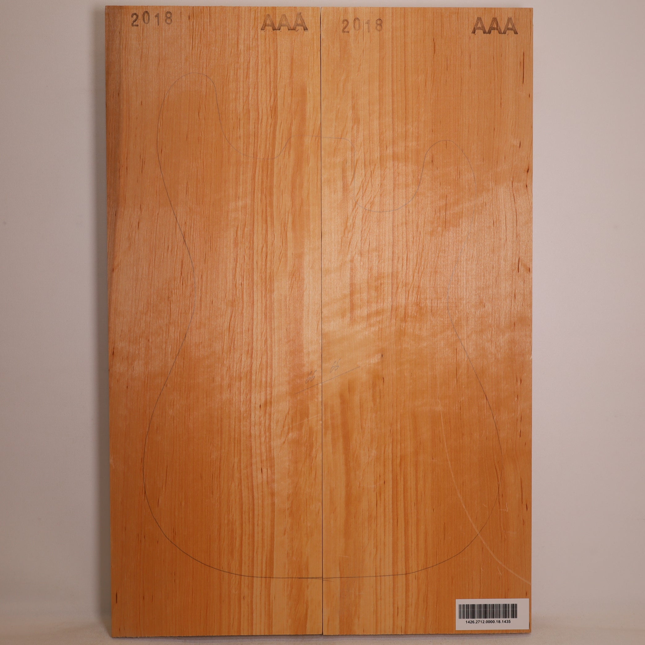 Erle Body 2-teilig für E-Gitarre AAA (Nr. 1435)