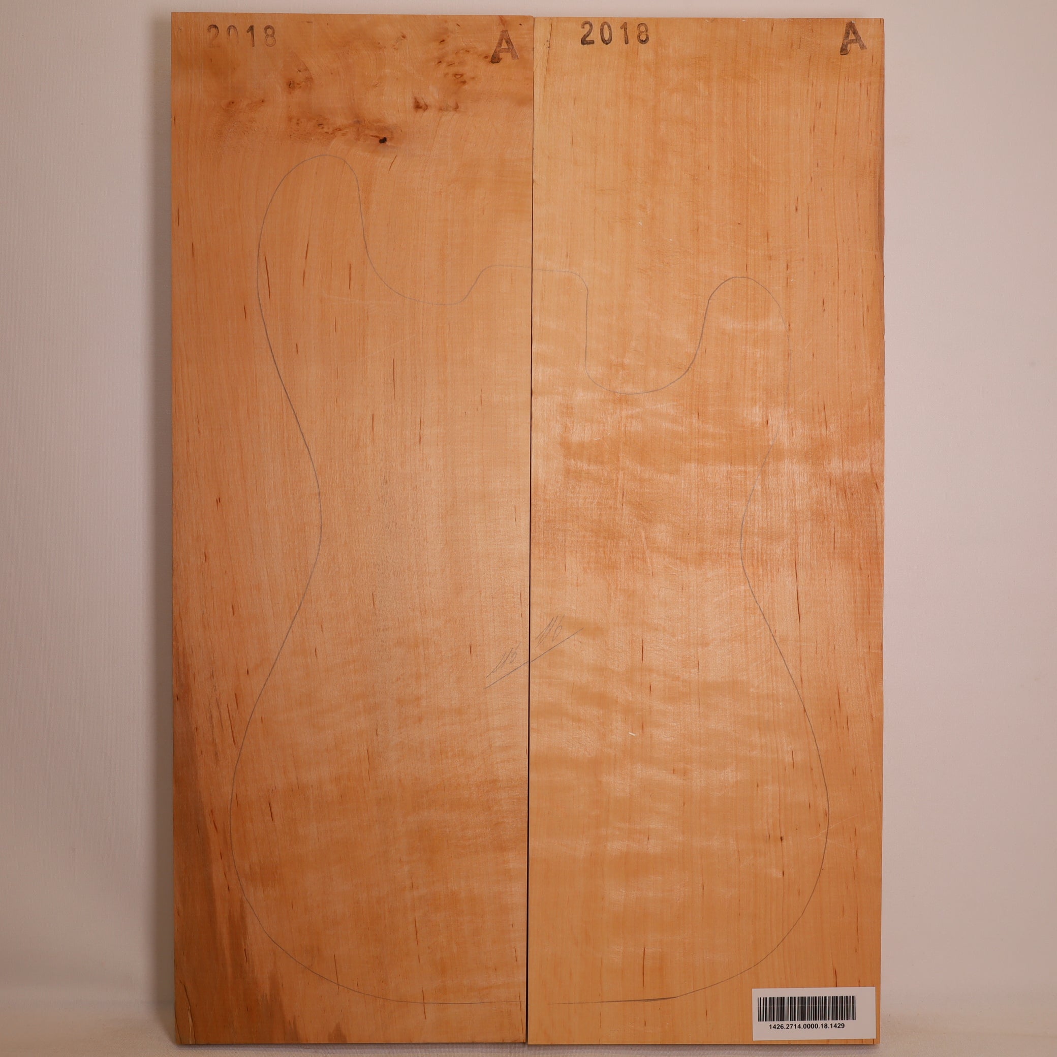 Erle Body 2-teilig für E-Gitarre A (Nr. 1429)