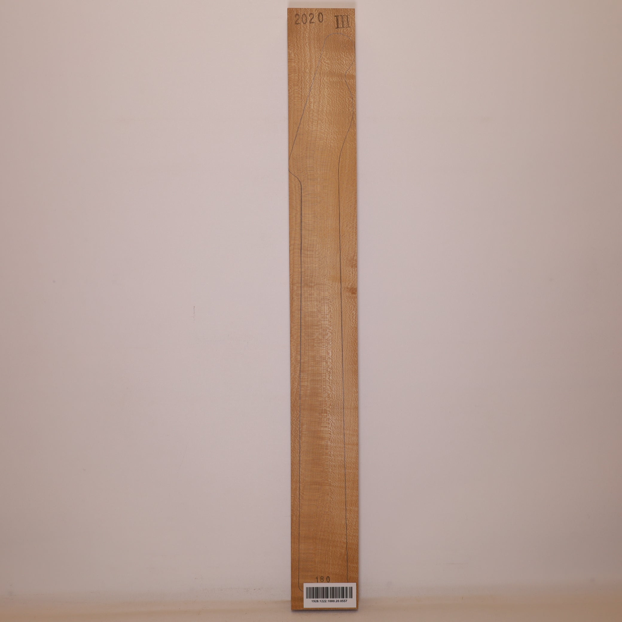Thermo Maple Neck 700x80x27 mm III (no. 557)