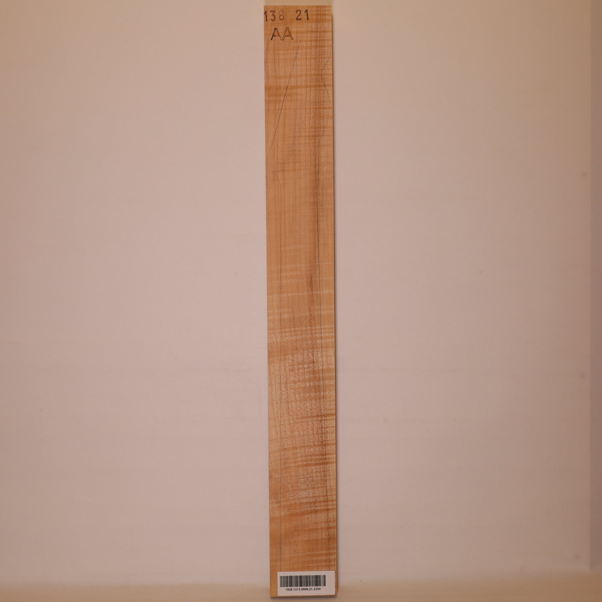 Ahorn Hals 700x80x27 mm AA - mit Knospen (Nr. 2254)