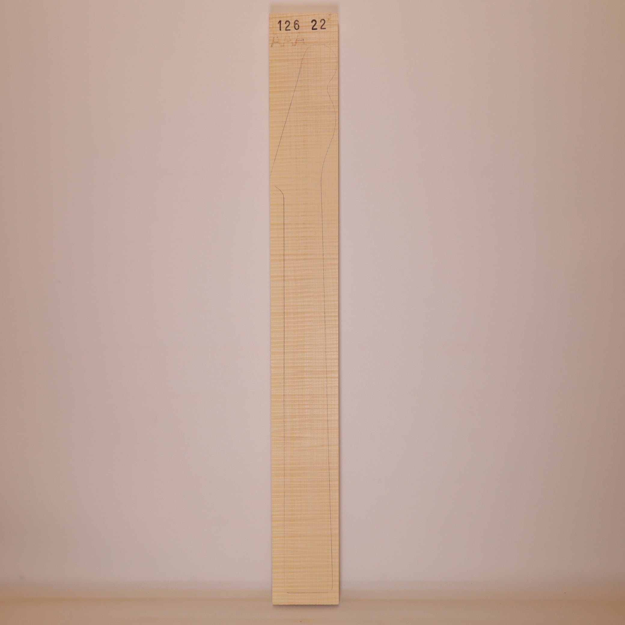 Maple Neck 700x80x27 mm AAA (no. 113)