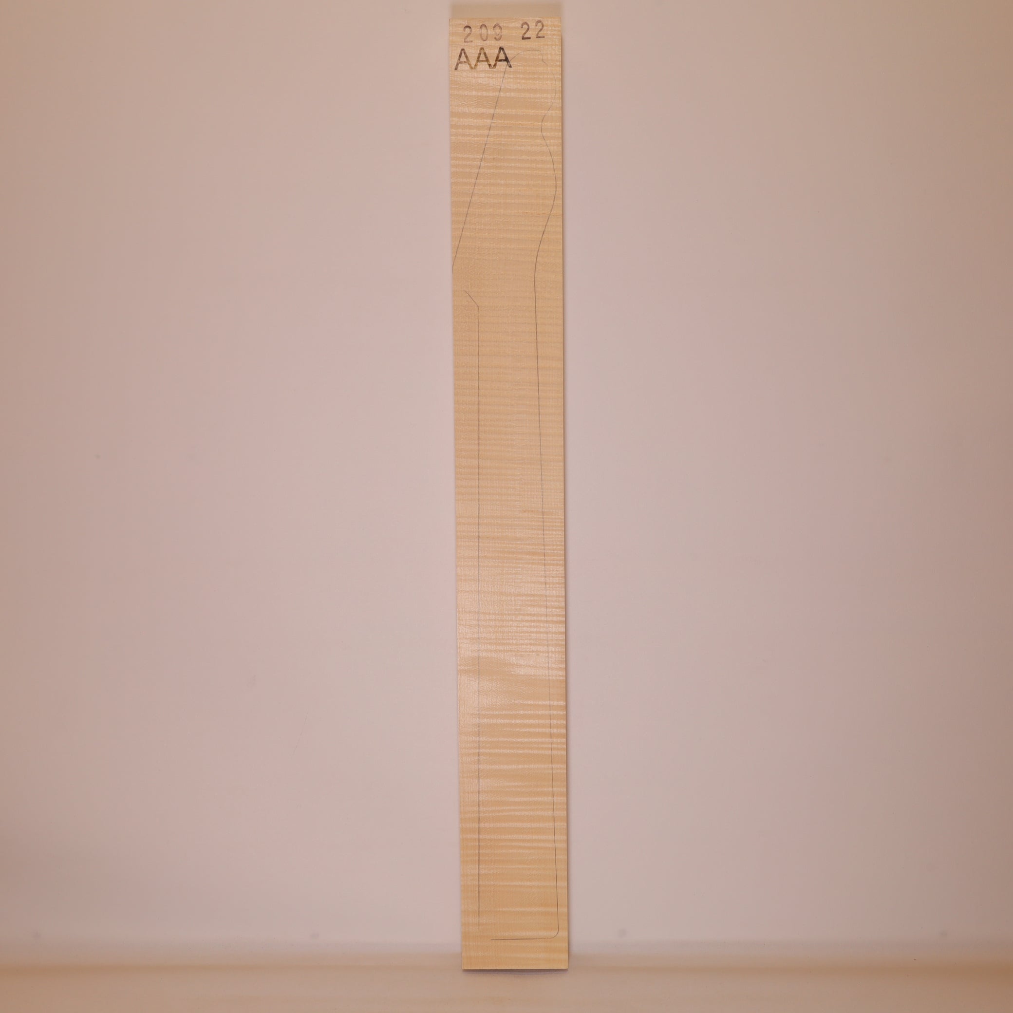 Maple Neck 700x80x27 mm AAA (no. 114)