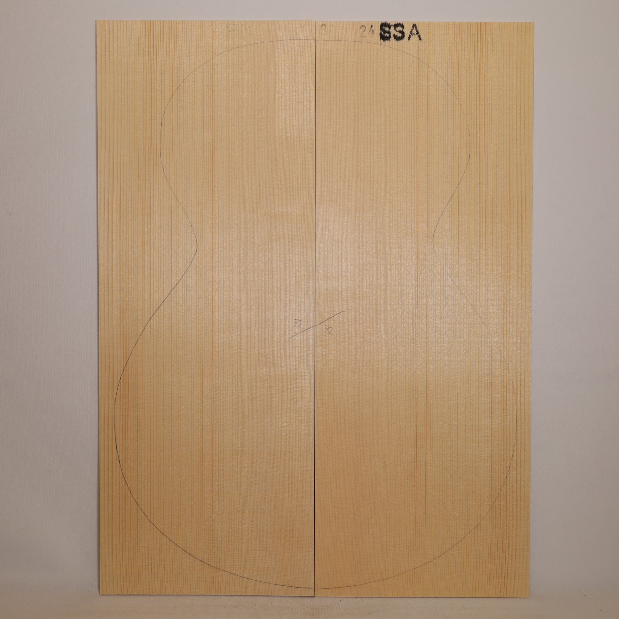 BUNDLE 5x Spruce Tops for Steel String Guitar A (no. 842)