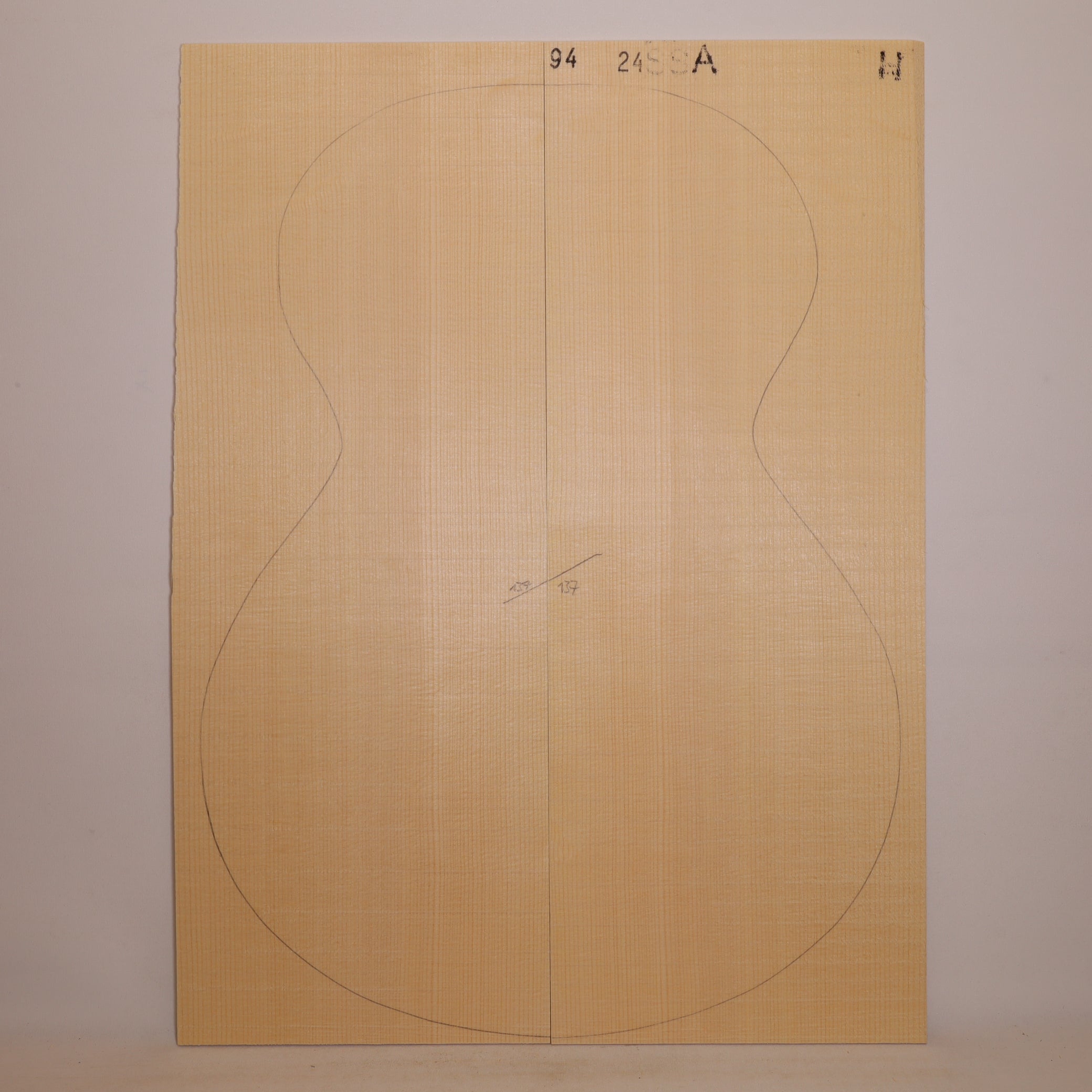 BUNDLE 5x Spruce Tops for Steel String Guitar A (no. 840)