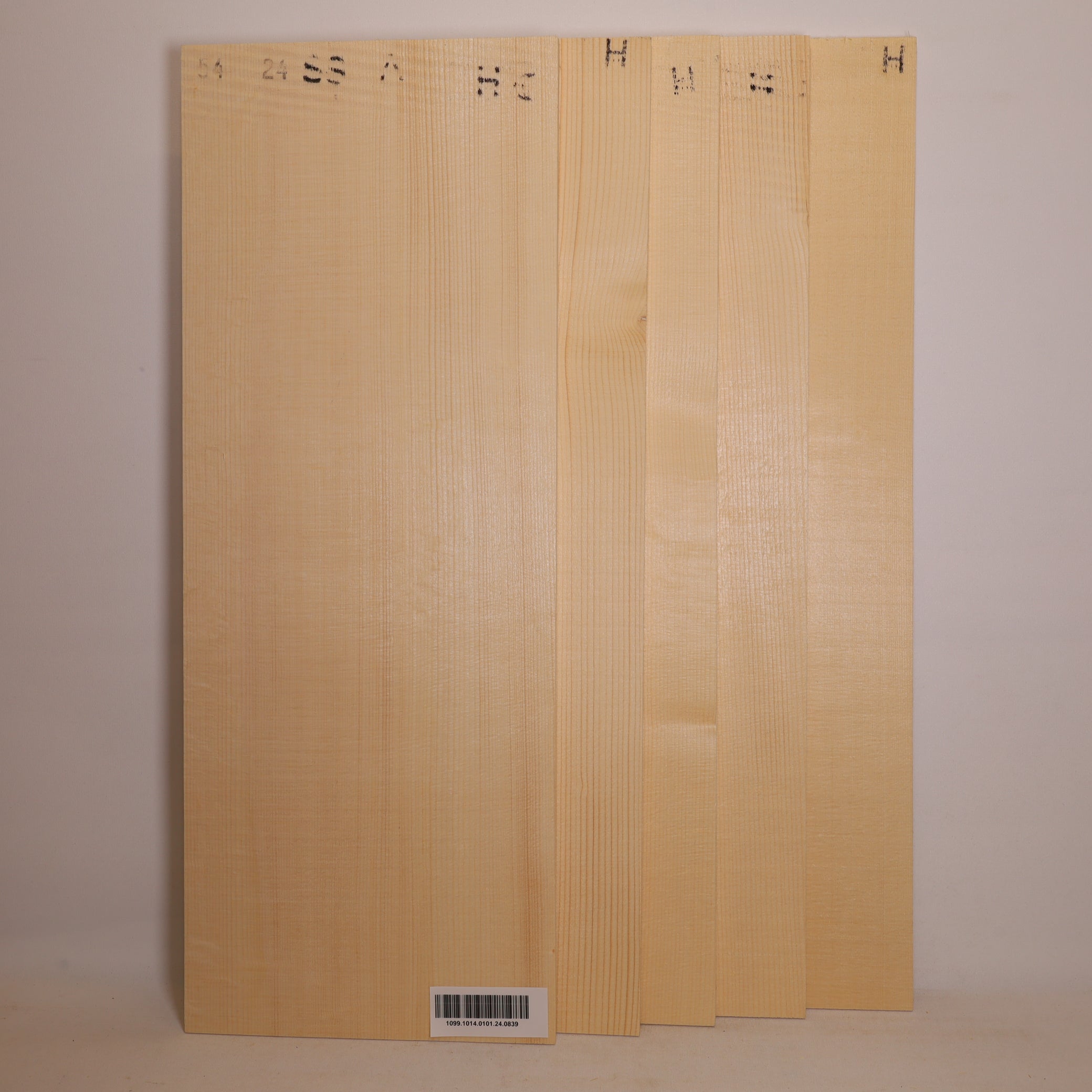 BUNDLE 5x Spruce Tops for Steel String Guitar A (no. 839)