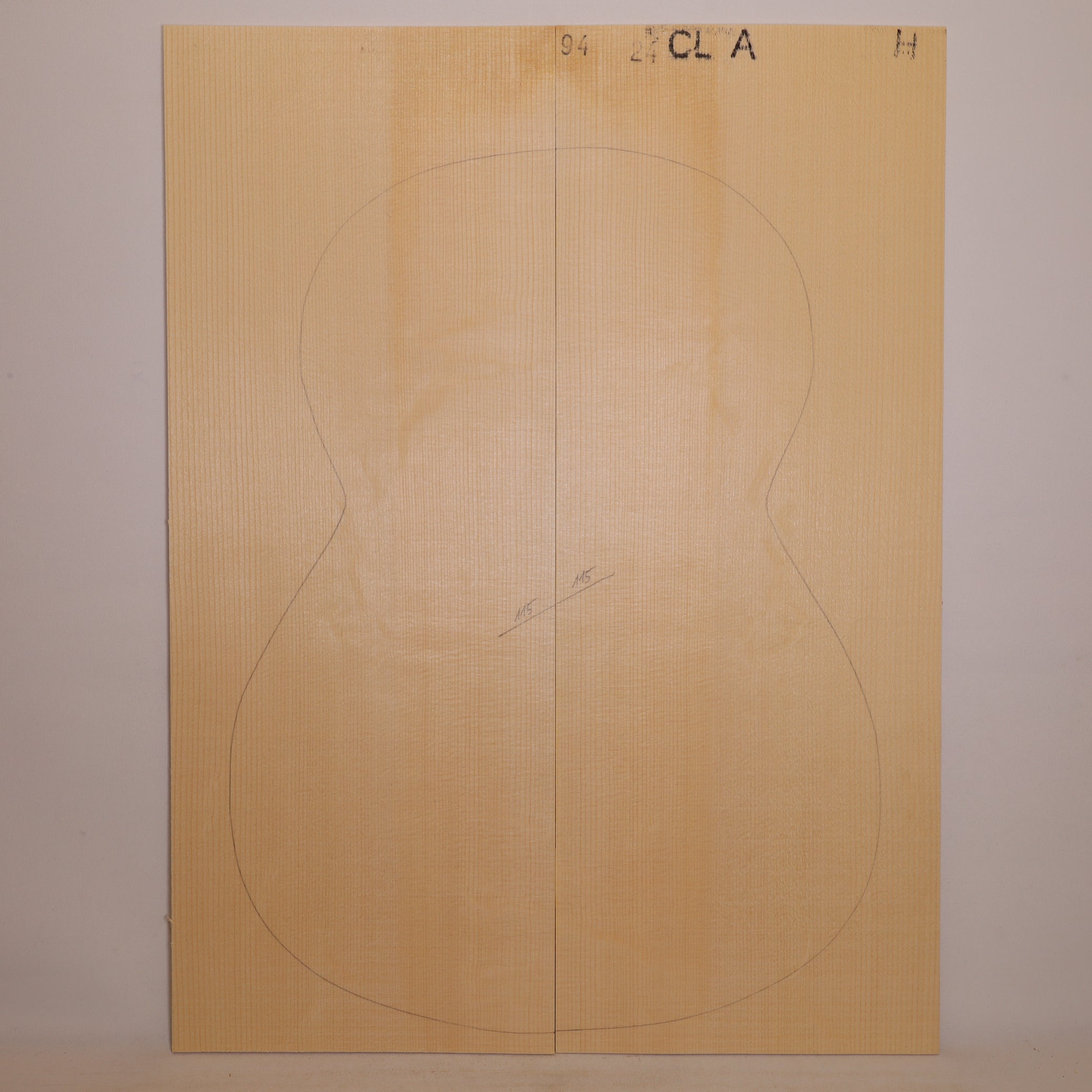 BUNDLE 5x Spruce Tops for Classical Guitar A (no. 844)