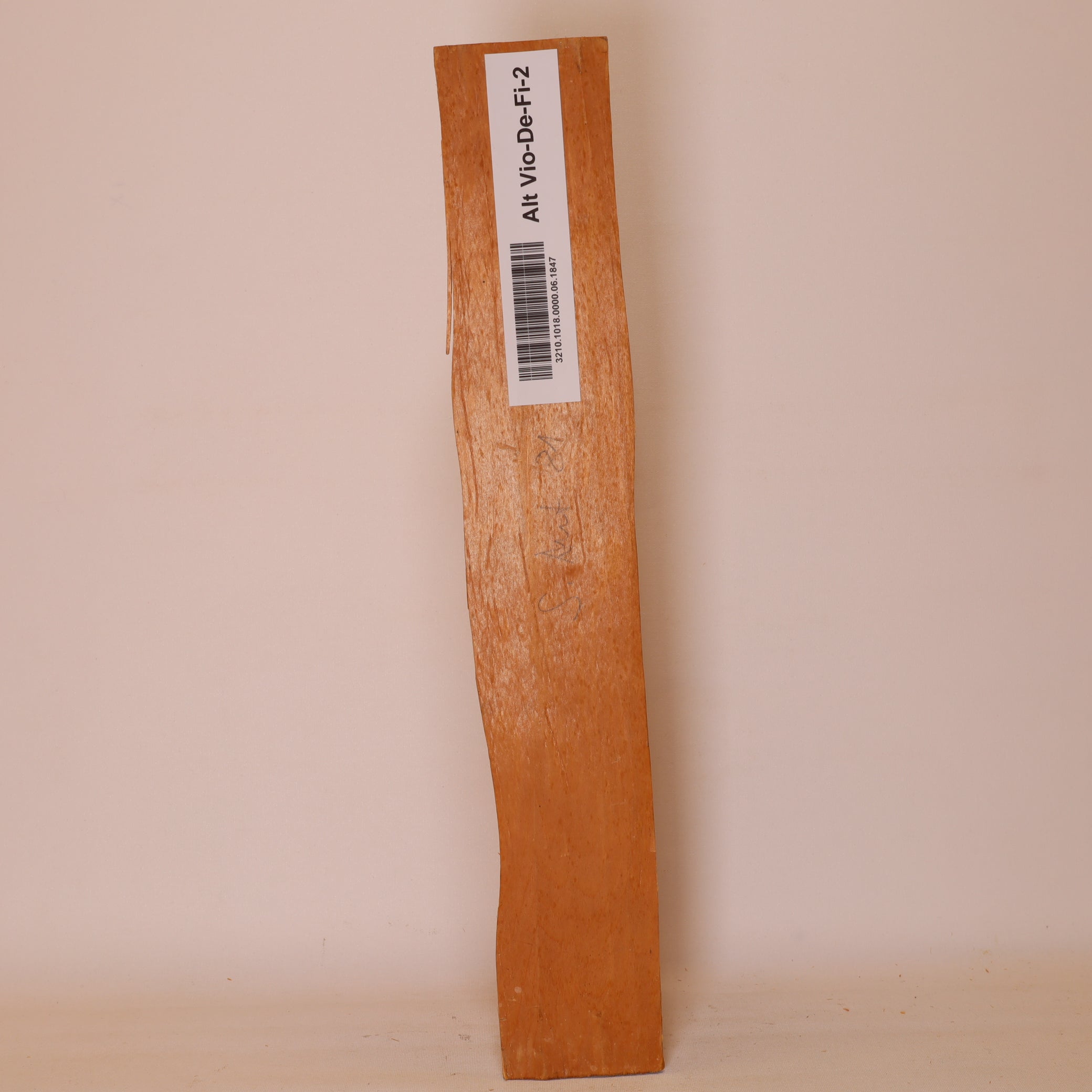 Gespaltene Fichtendecke für Violine von 1981 (Nr. 1847)