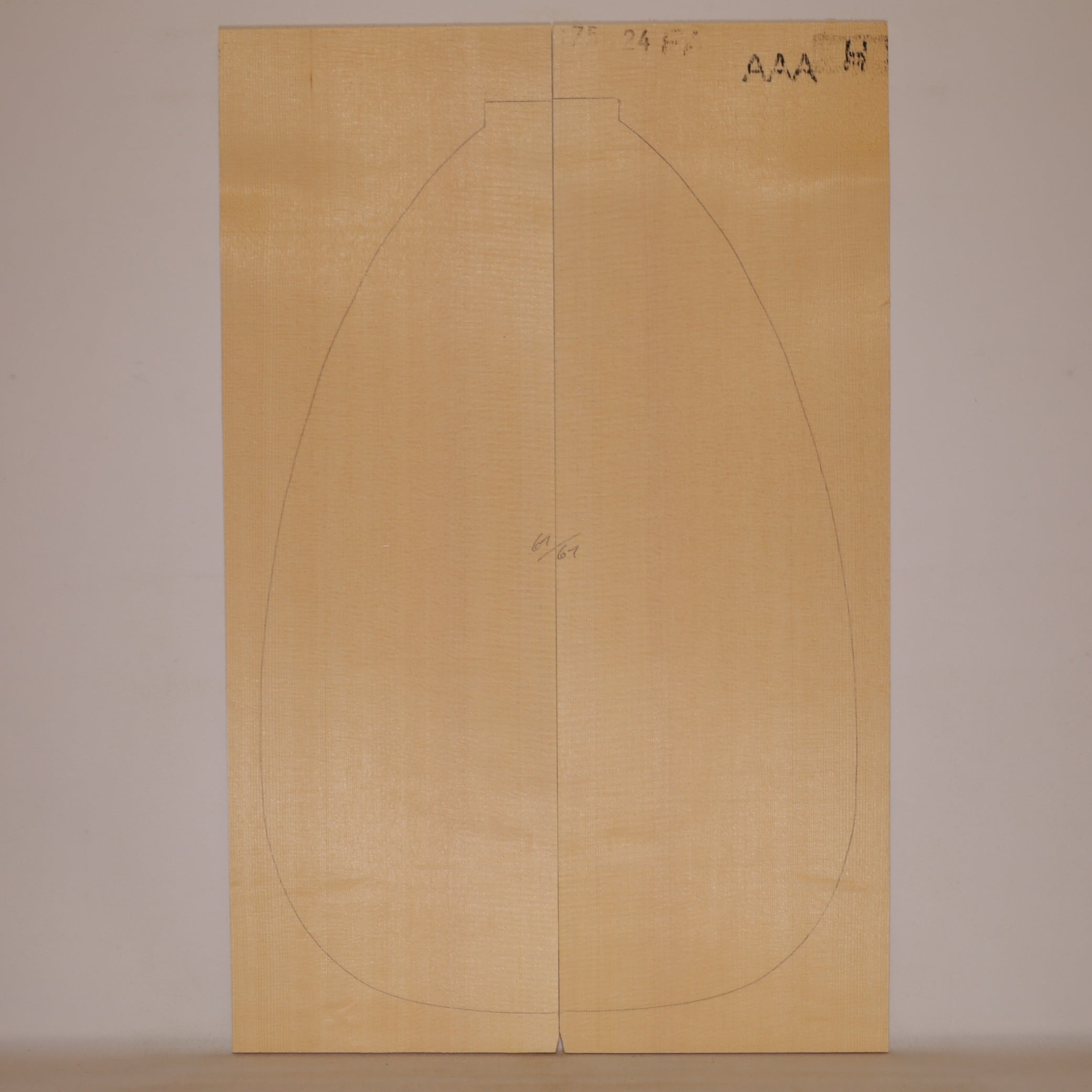 Spruce Top for Lute AAA (no. 1303)