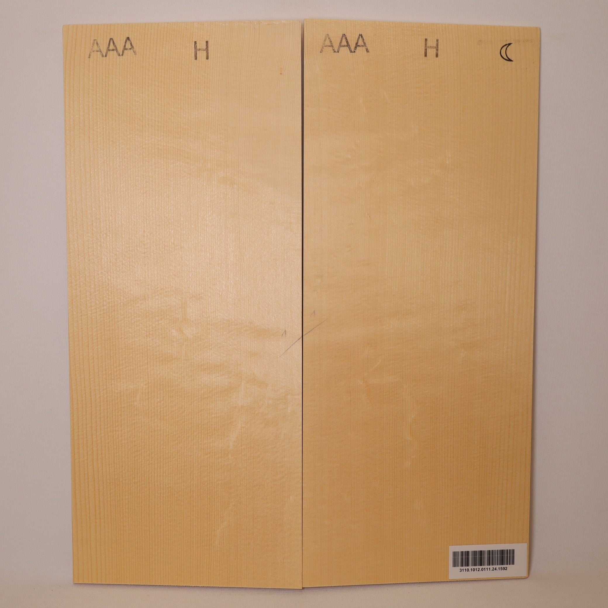 Spruce Top for Mandola Archtop AAA (no. 1592)