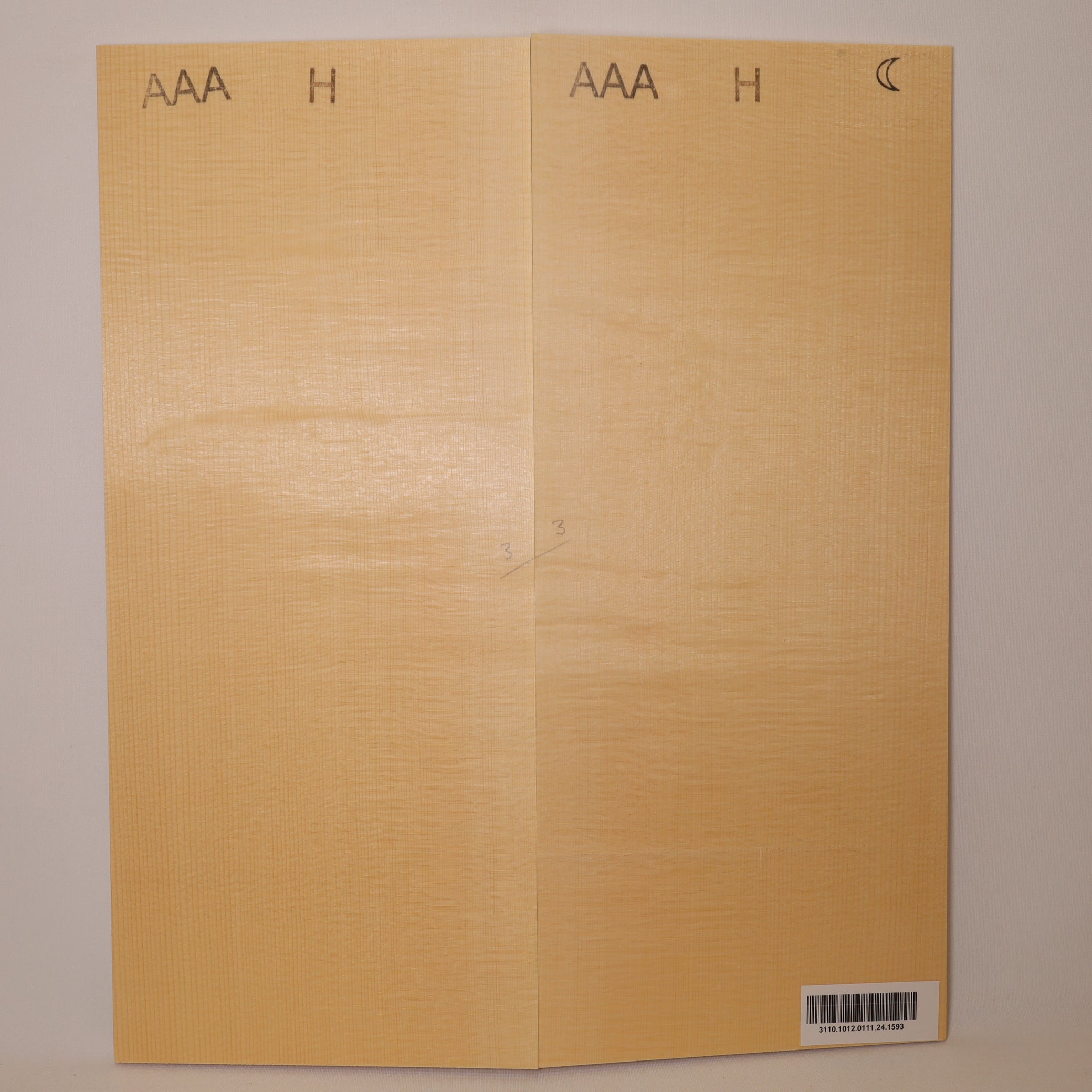 Spruce Top for Mandola Archtop AAA (no. 1593)