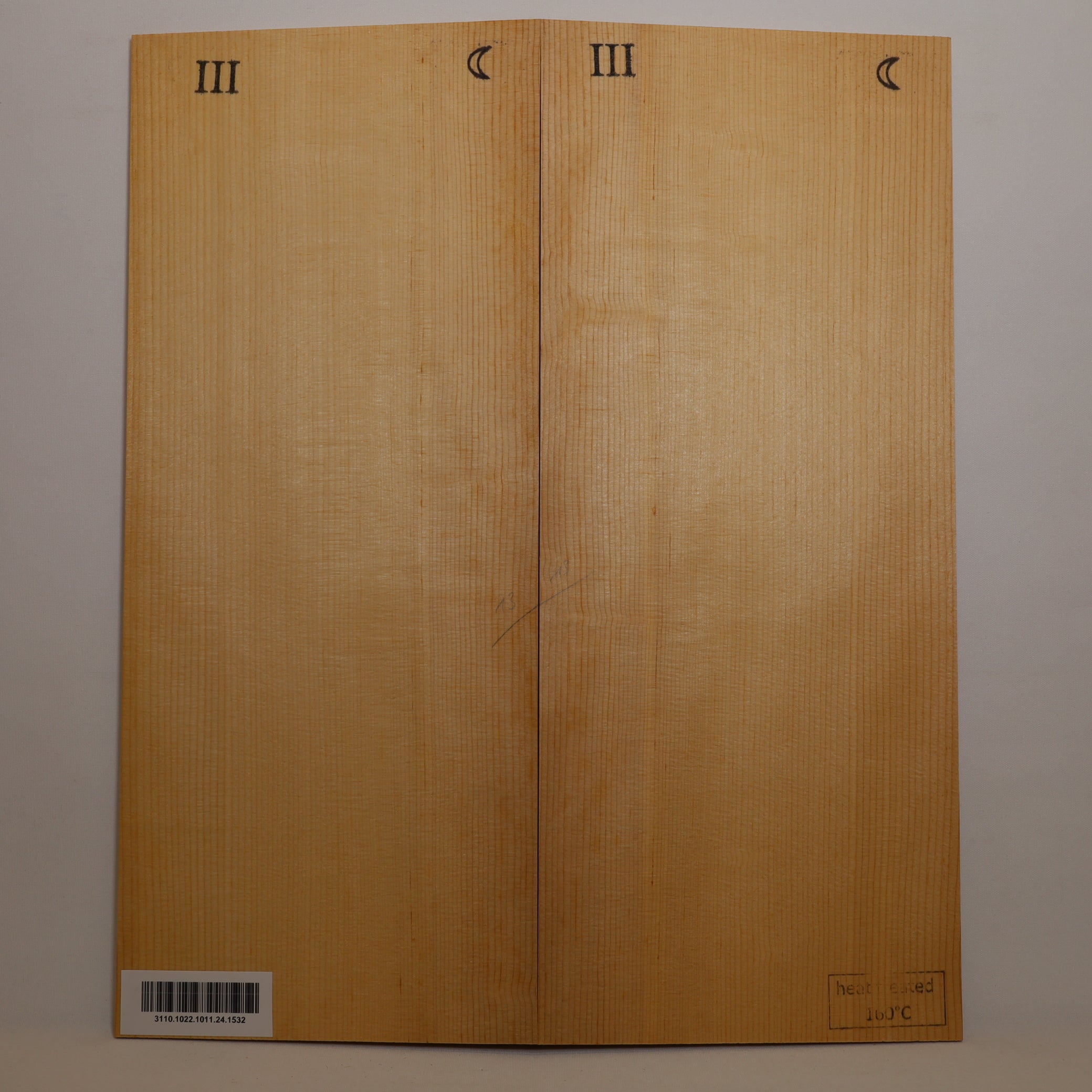 Thermo Spruce Top for Mandola Archtop III (no. 1532)