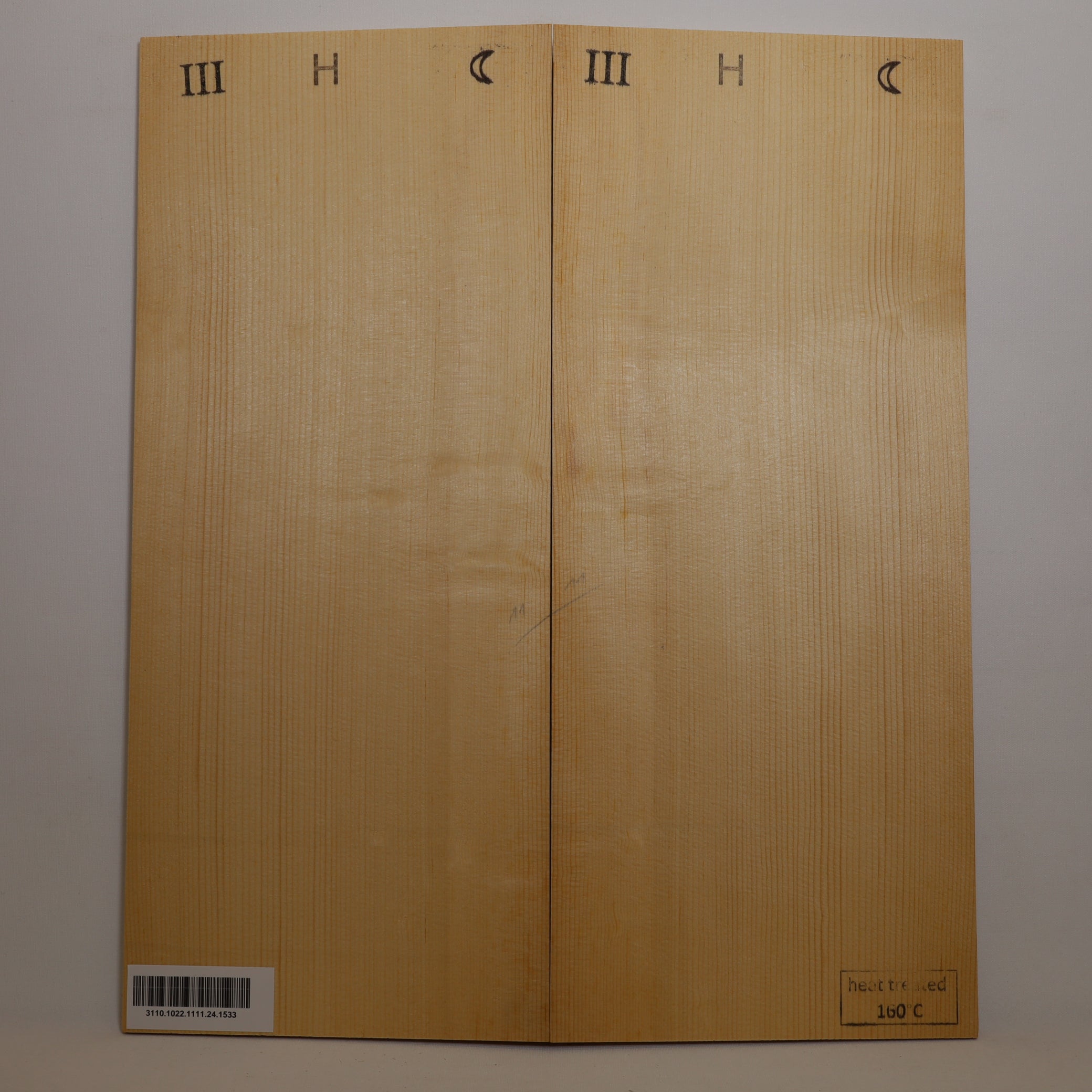 Thermo Spruce Top for Mandola Archtop III (no. 1533)