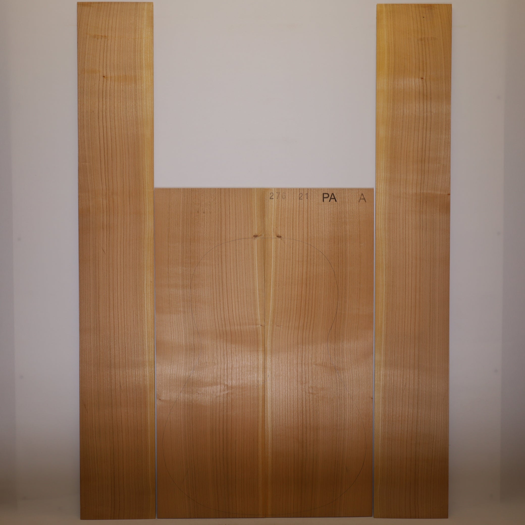 Cherry tree Set (Back/Sides) for Parlor Guitar A (no. 752)