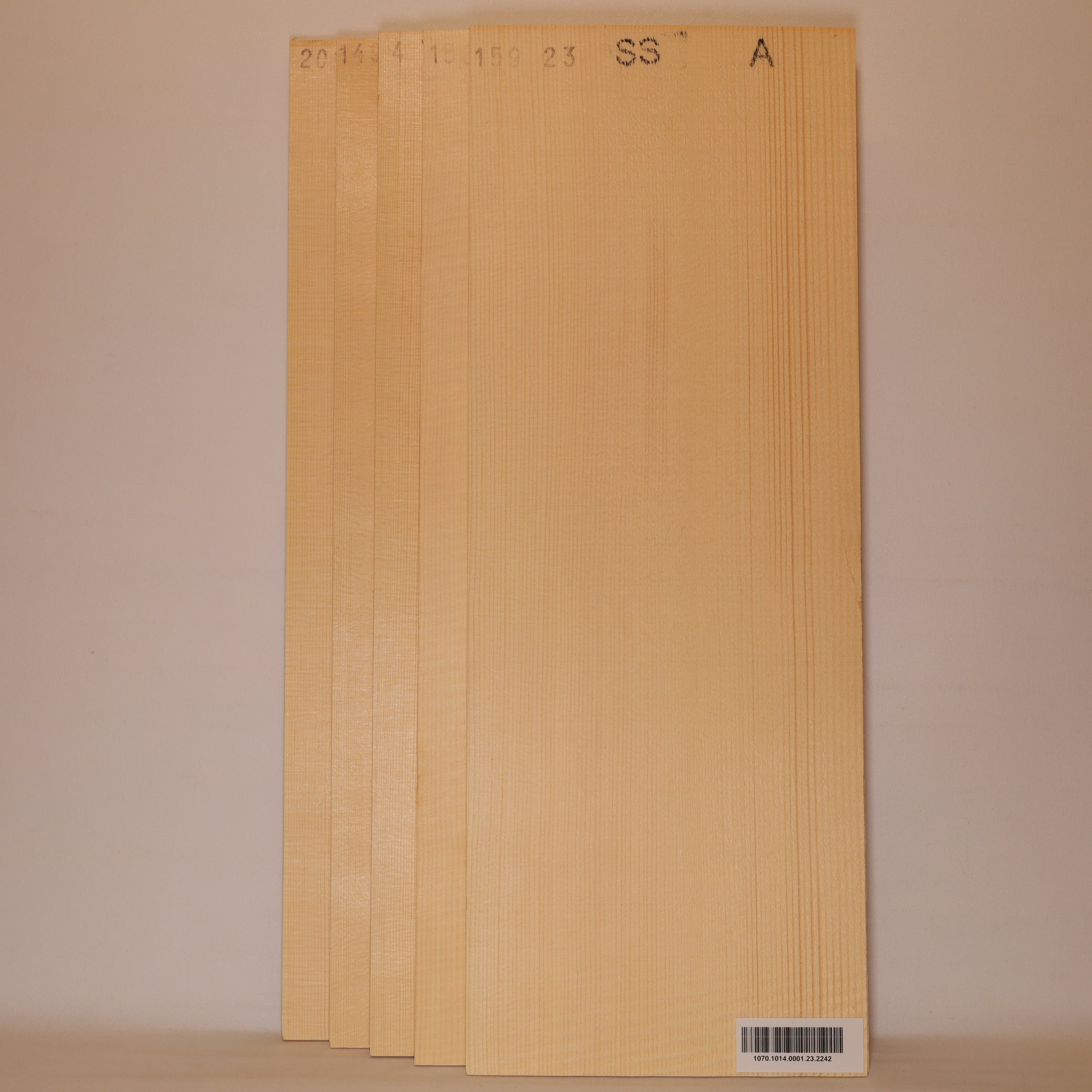 BUNDLE 5x Spruce Tops for Steel String Guitar A (no. 2242)