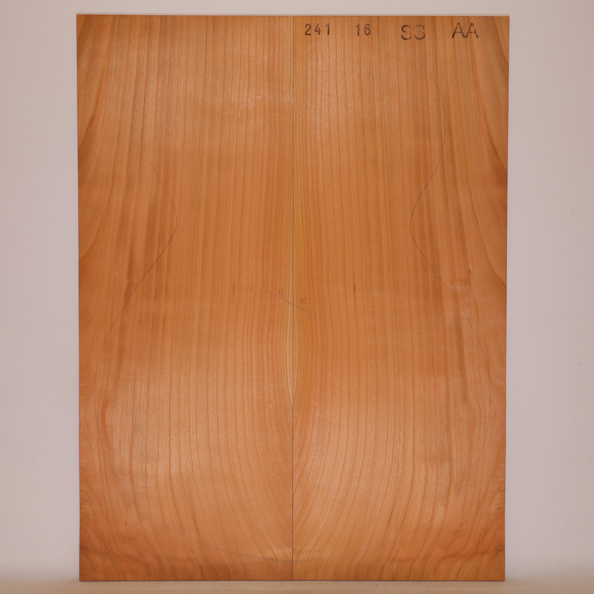 Cherry tree Back for Steel String Guitar AA (no. 850)