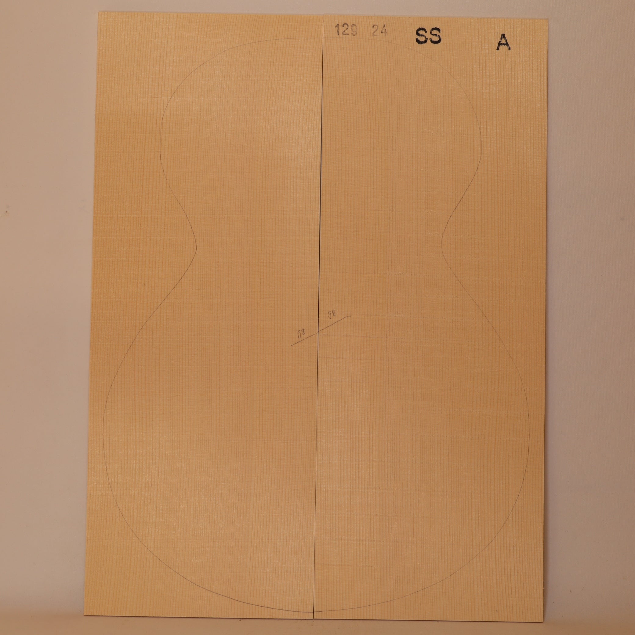 Spruce Top for Steel String Guitar A (no. 1877)