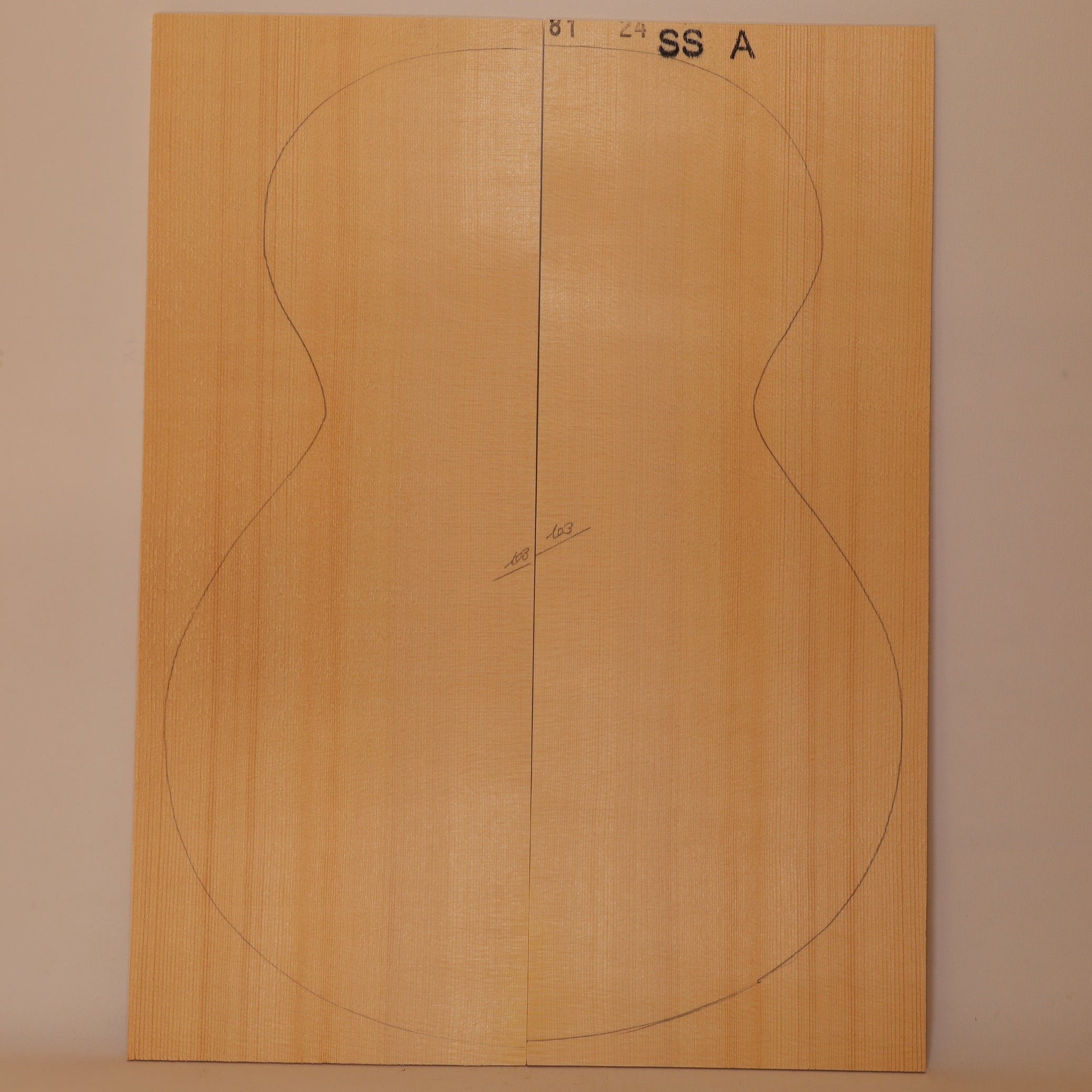 Spruce Top for Steel String Guitar A (no. 1878)