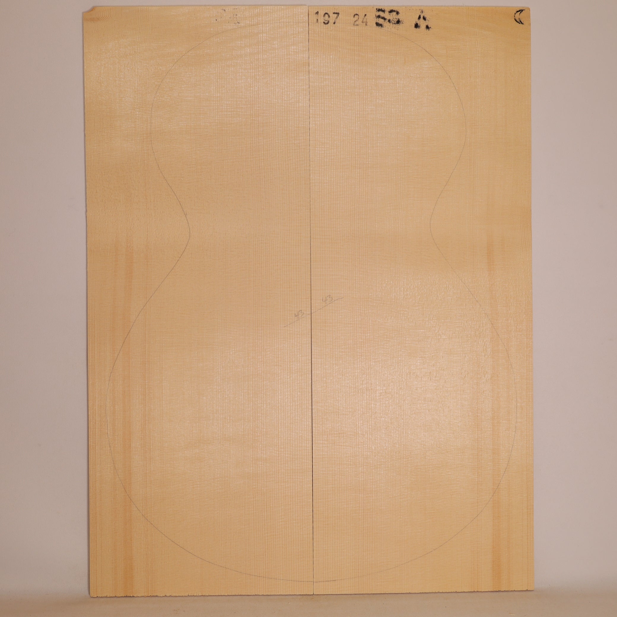 Spruce Top for Steel String Guitar A (no. 1106)