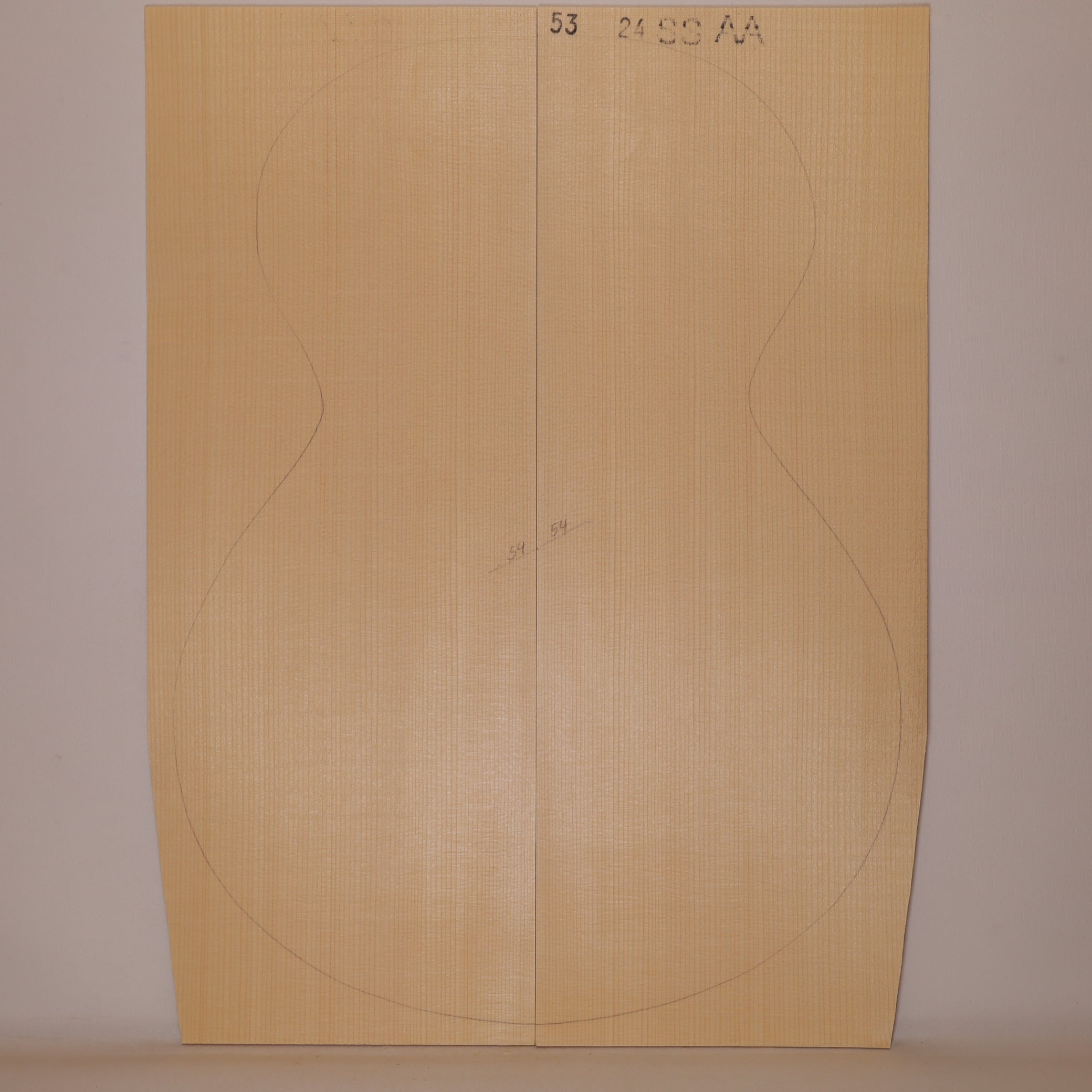 Spruce Top for Steel String Guitar AA (no. 454)