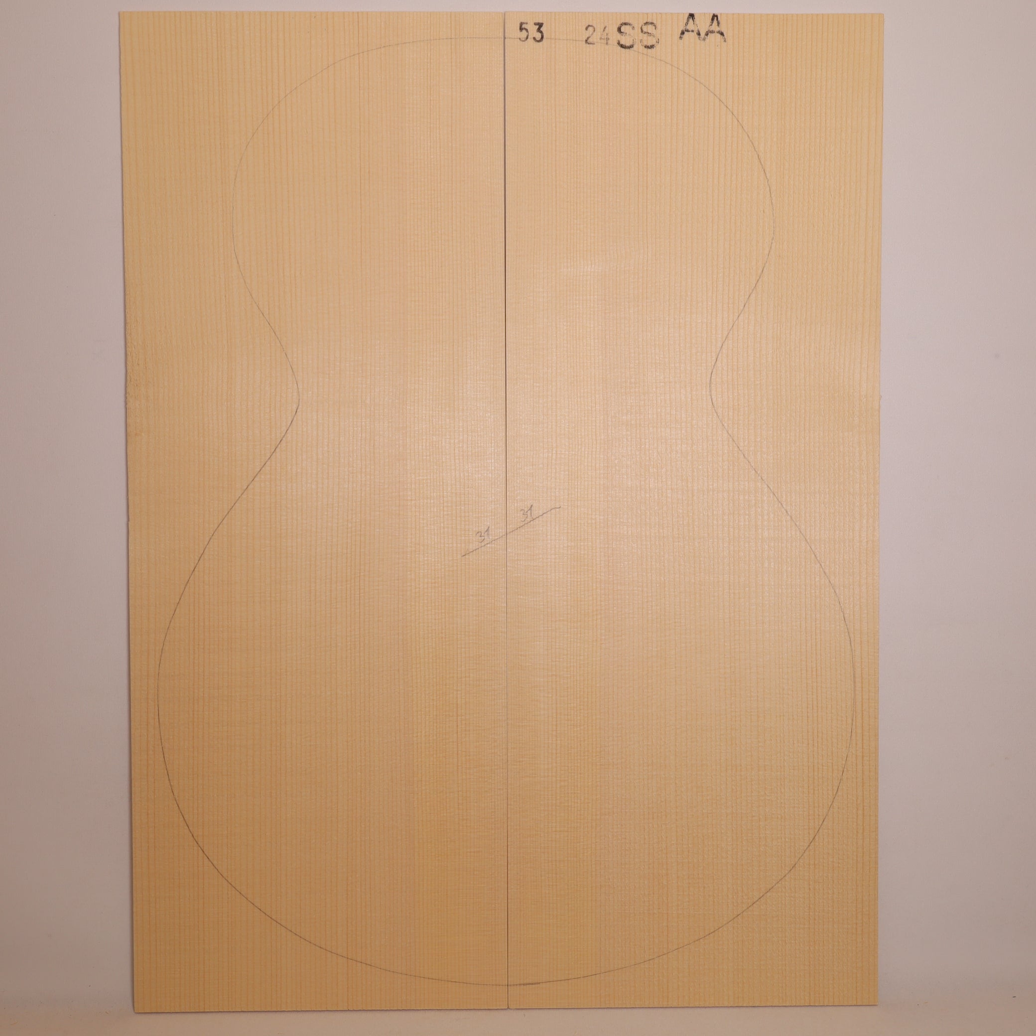 Spruce Top for Steel String Guitar AA (no. 1657)