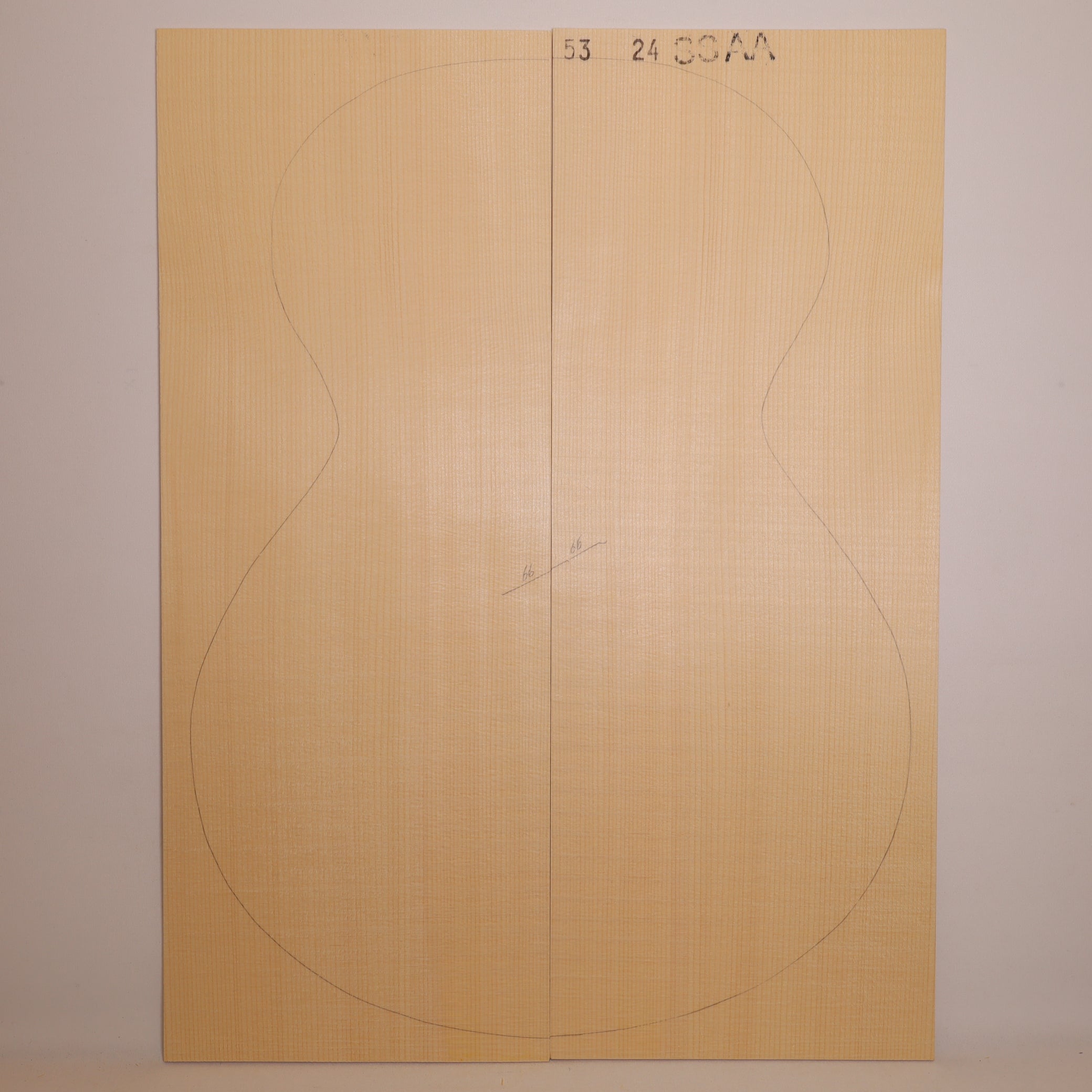 Spruce Top for Steel String Guitar AA (no. 1658)