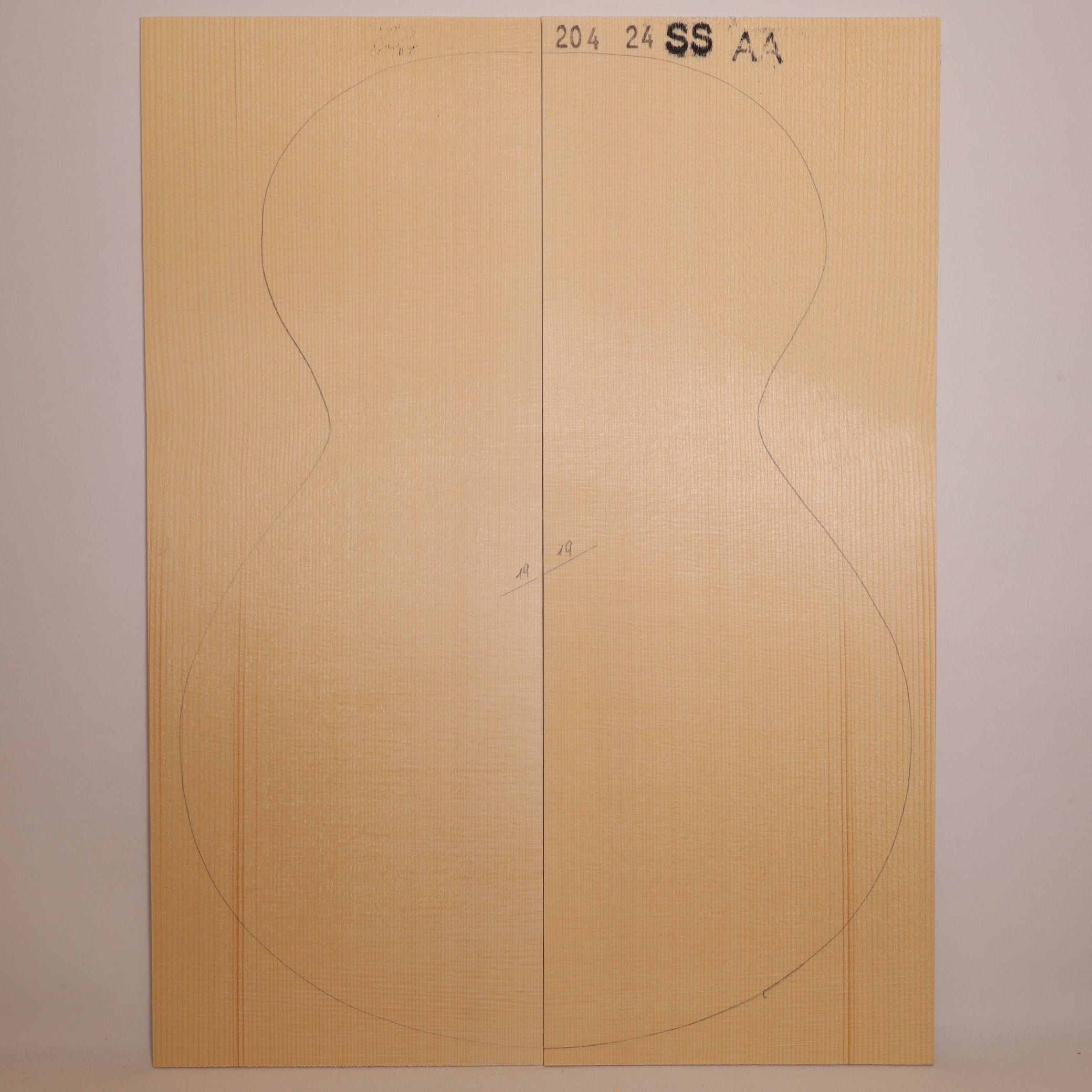 Spruce Top for Steel String Guitar AA (no. 1662)