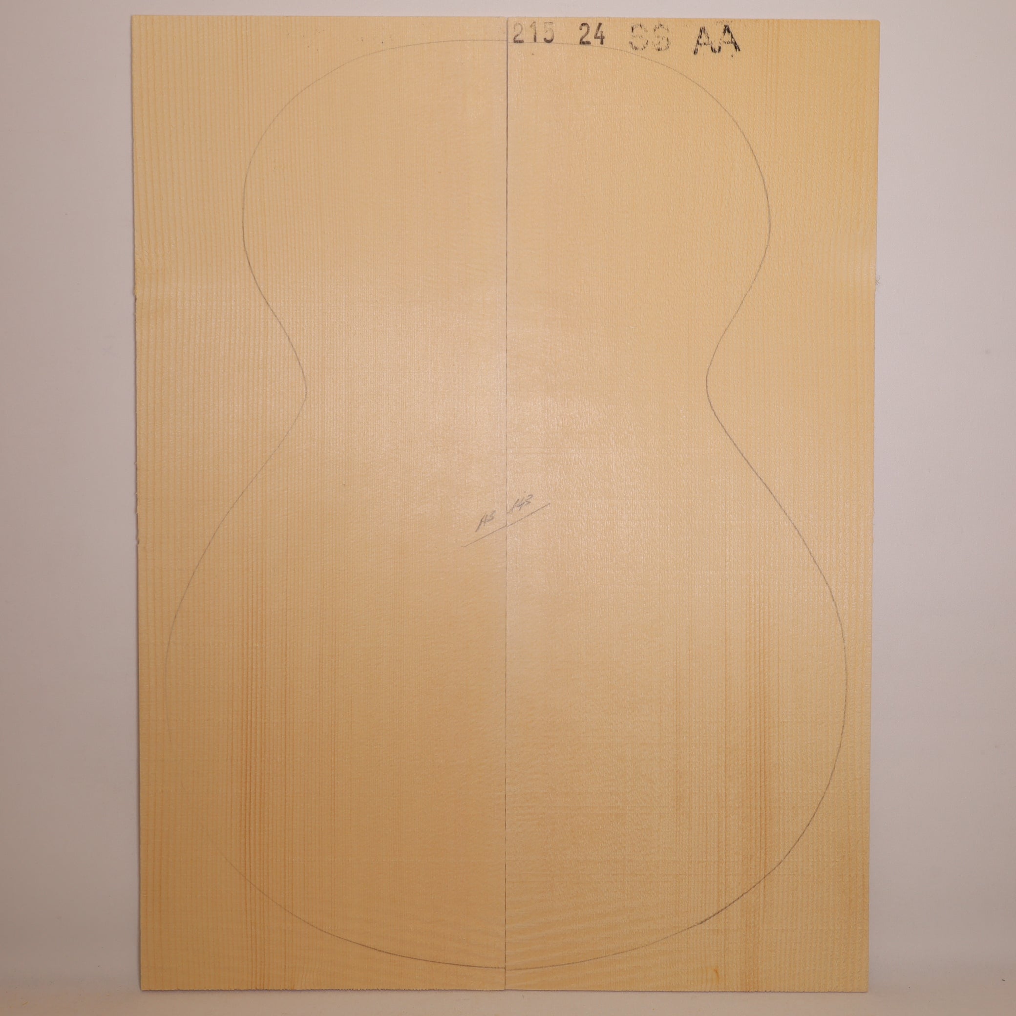 Spruce Top for Steel String Guitar AA (no. 1666)