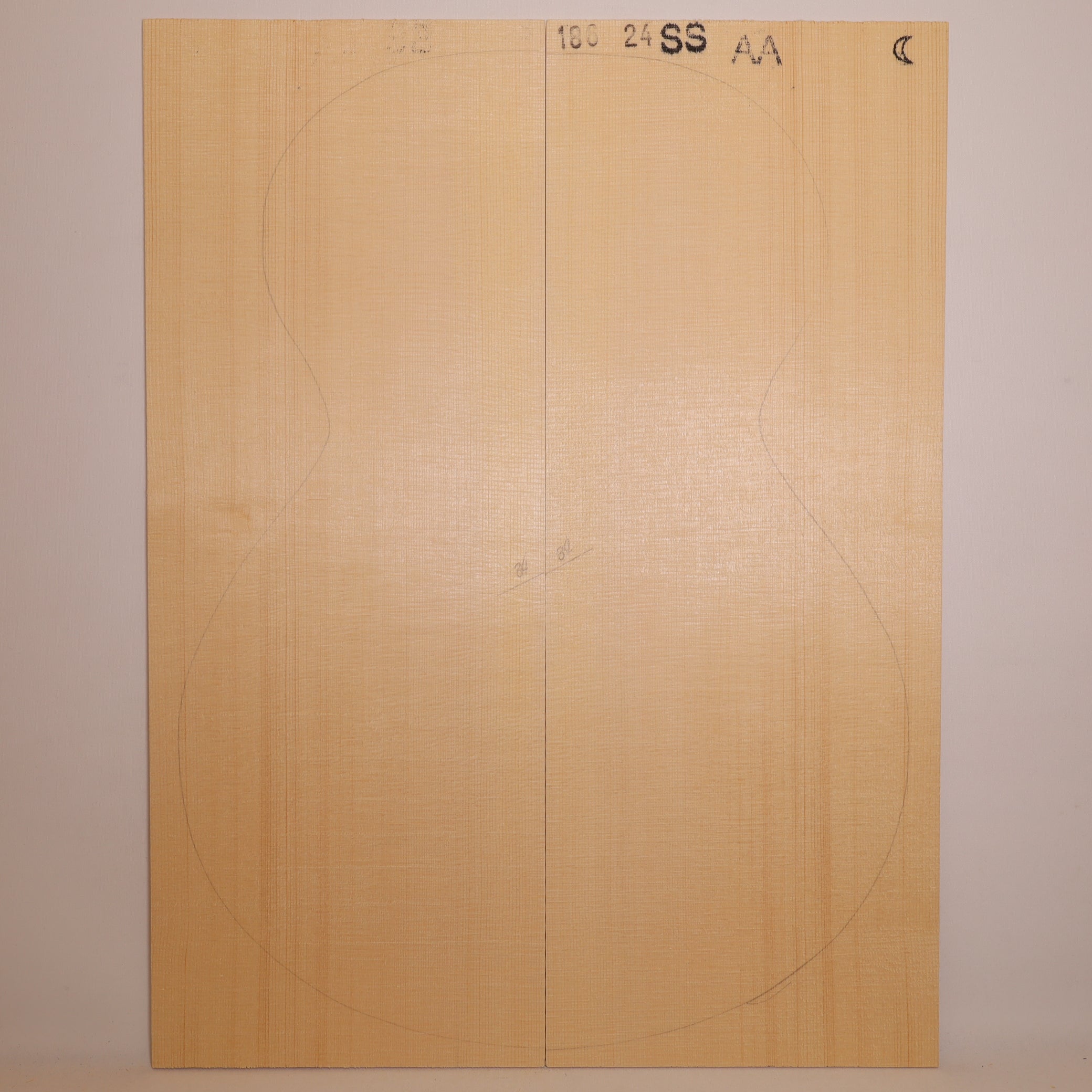 Spruce Top for Steel String Guitar AA (no. 1645)