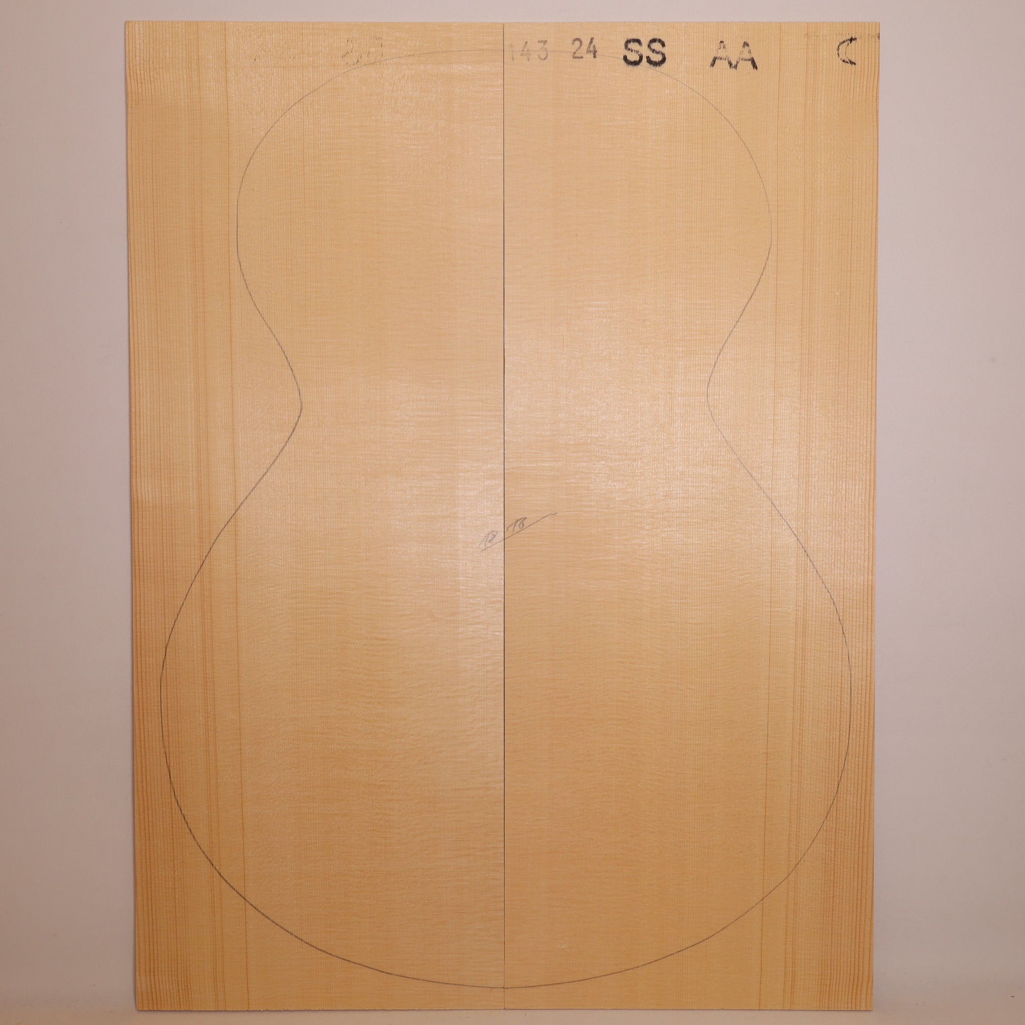 Spruce Top for Steel String Guitar AA (no. 1649)