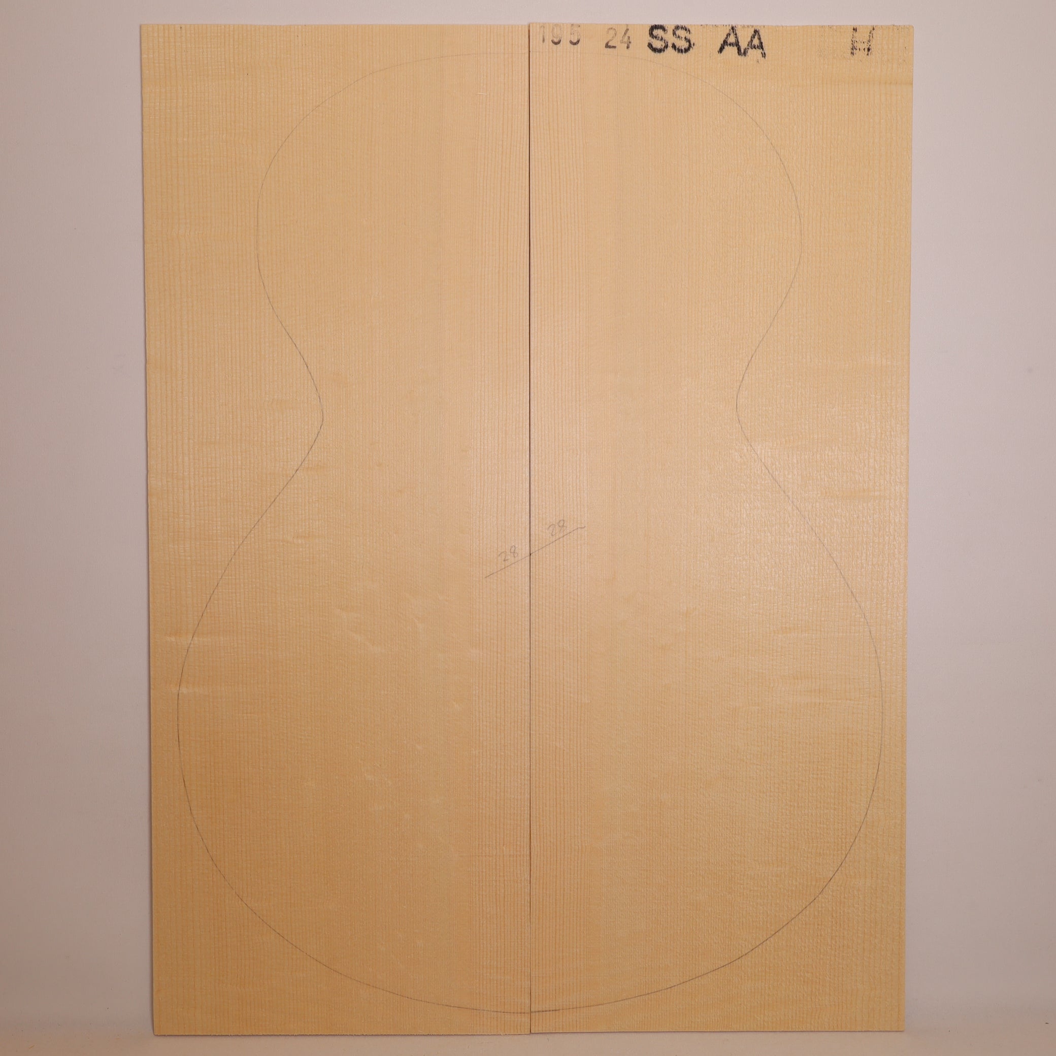 Spruce Top for Steel String Guitar AA (no. 1612)