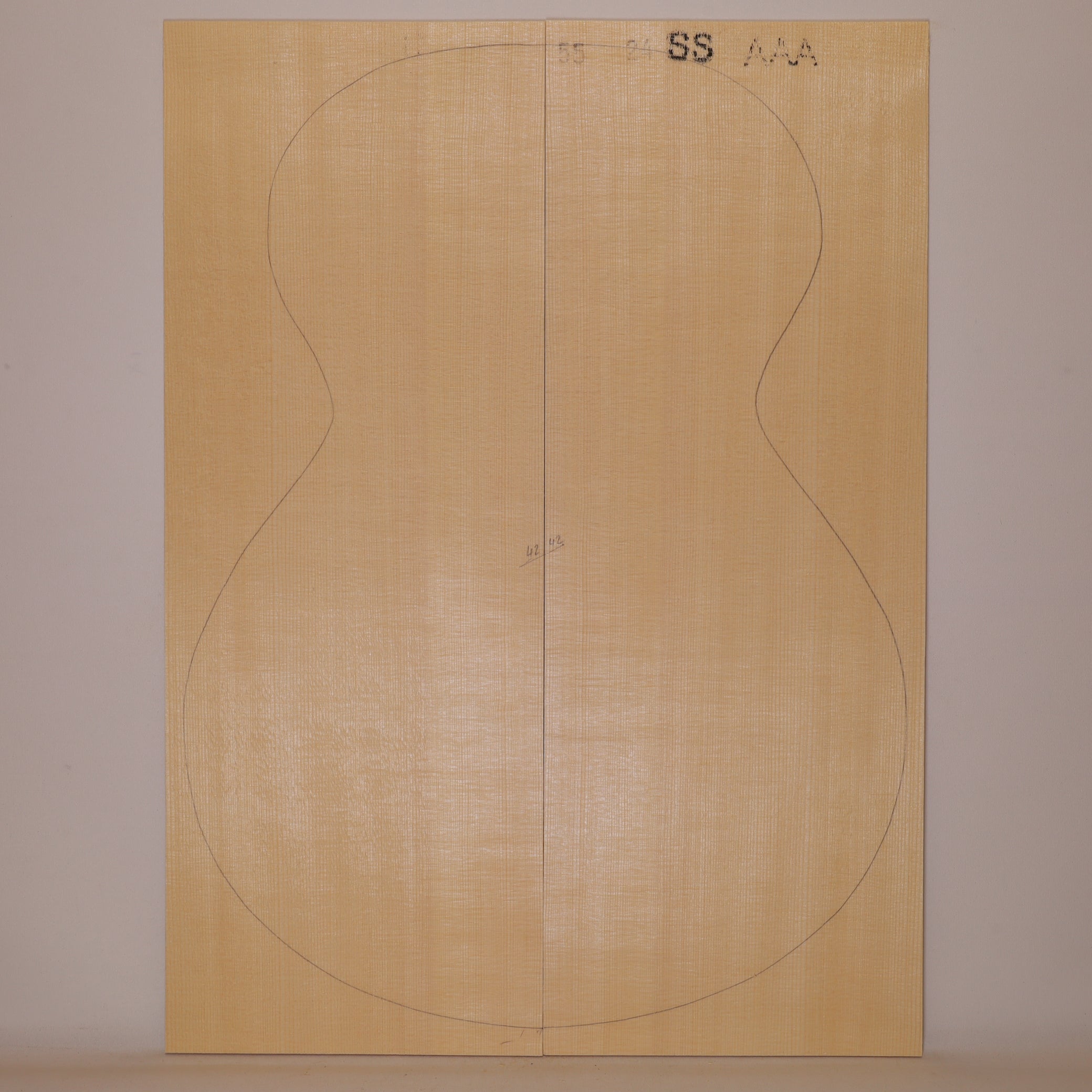 Fichtendecke für Steelstring Gitarre AAA (Nr. 451)