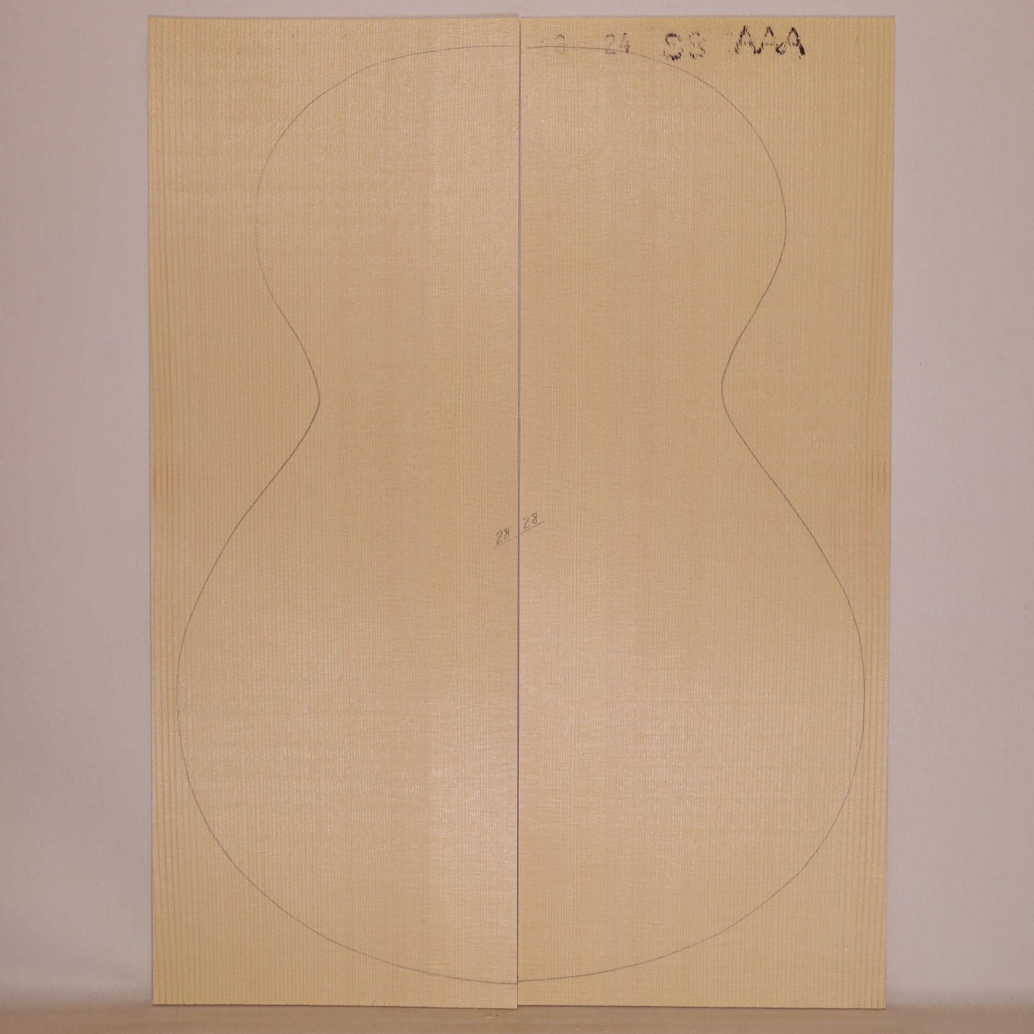 Fichtendecke für Steelstring Gitarre AAA (Nr. 1229)