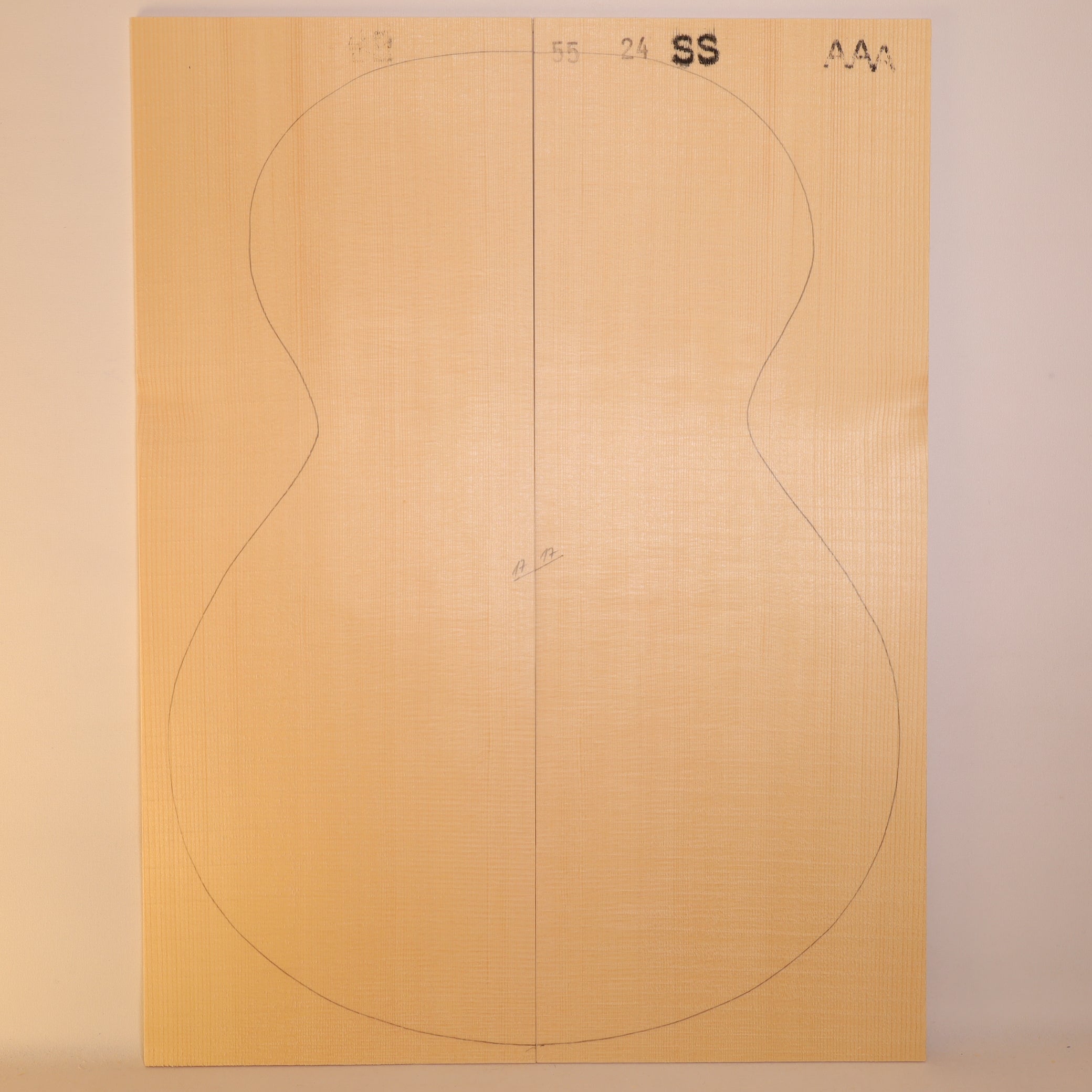 Spruce Top for Steel String Guitar AAA (no. 1691)
