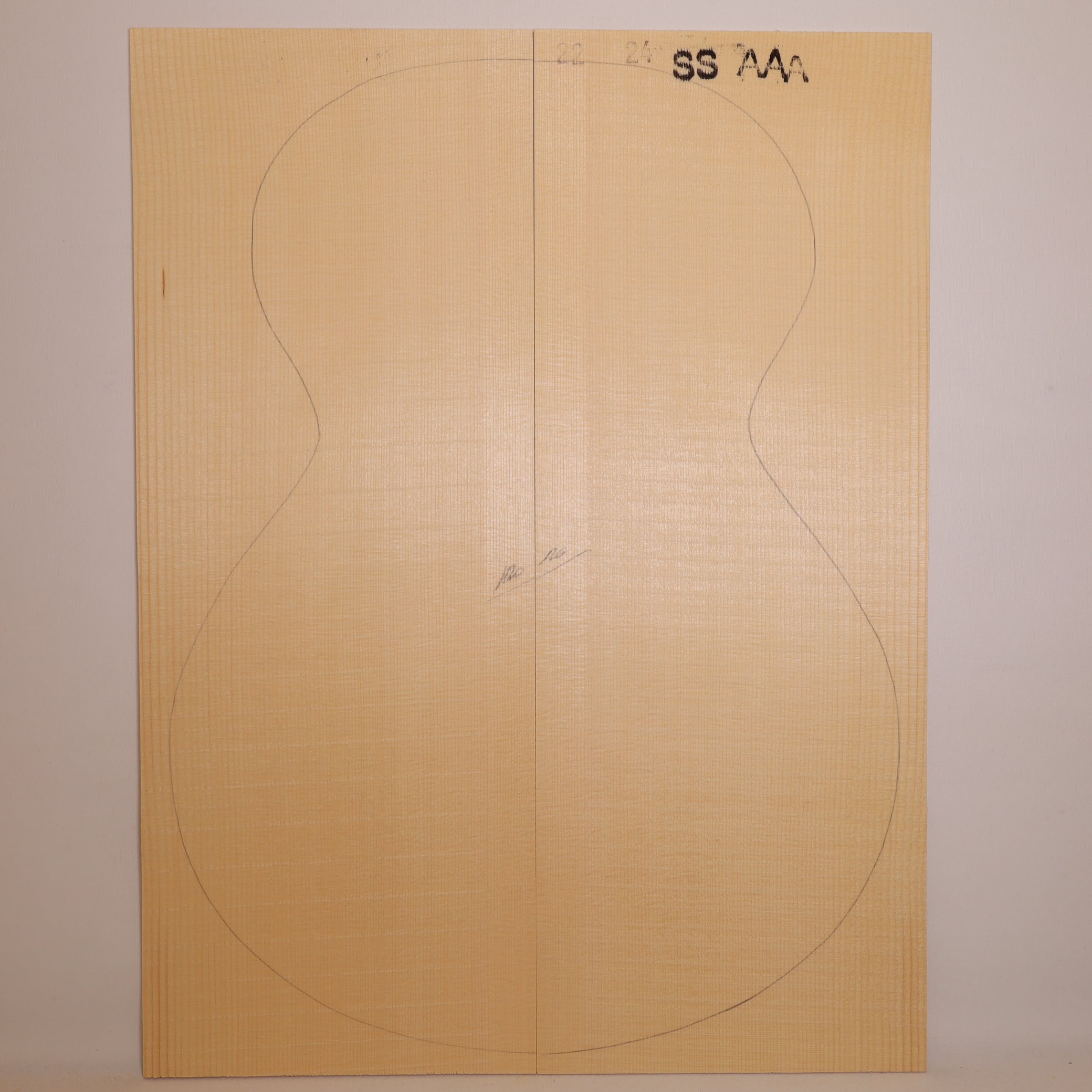 Spruce Top for Steel String Guitar AAA (no. 1694)