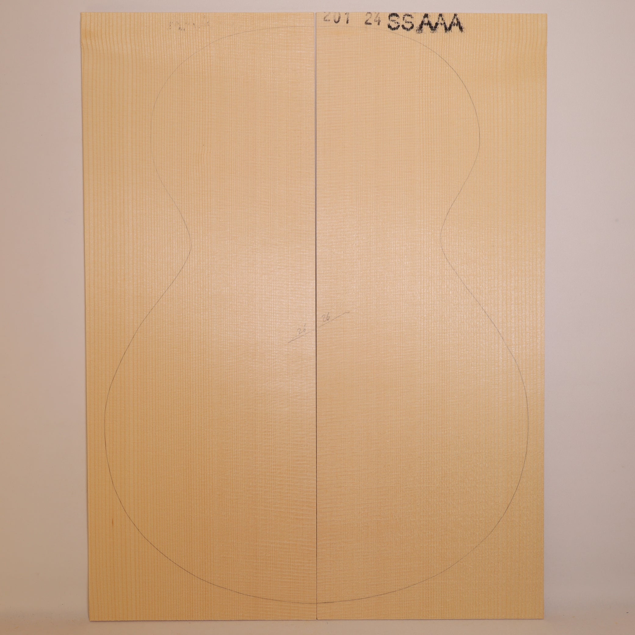 Spruce Top for Steel String Guitar AAA (no. 1696)