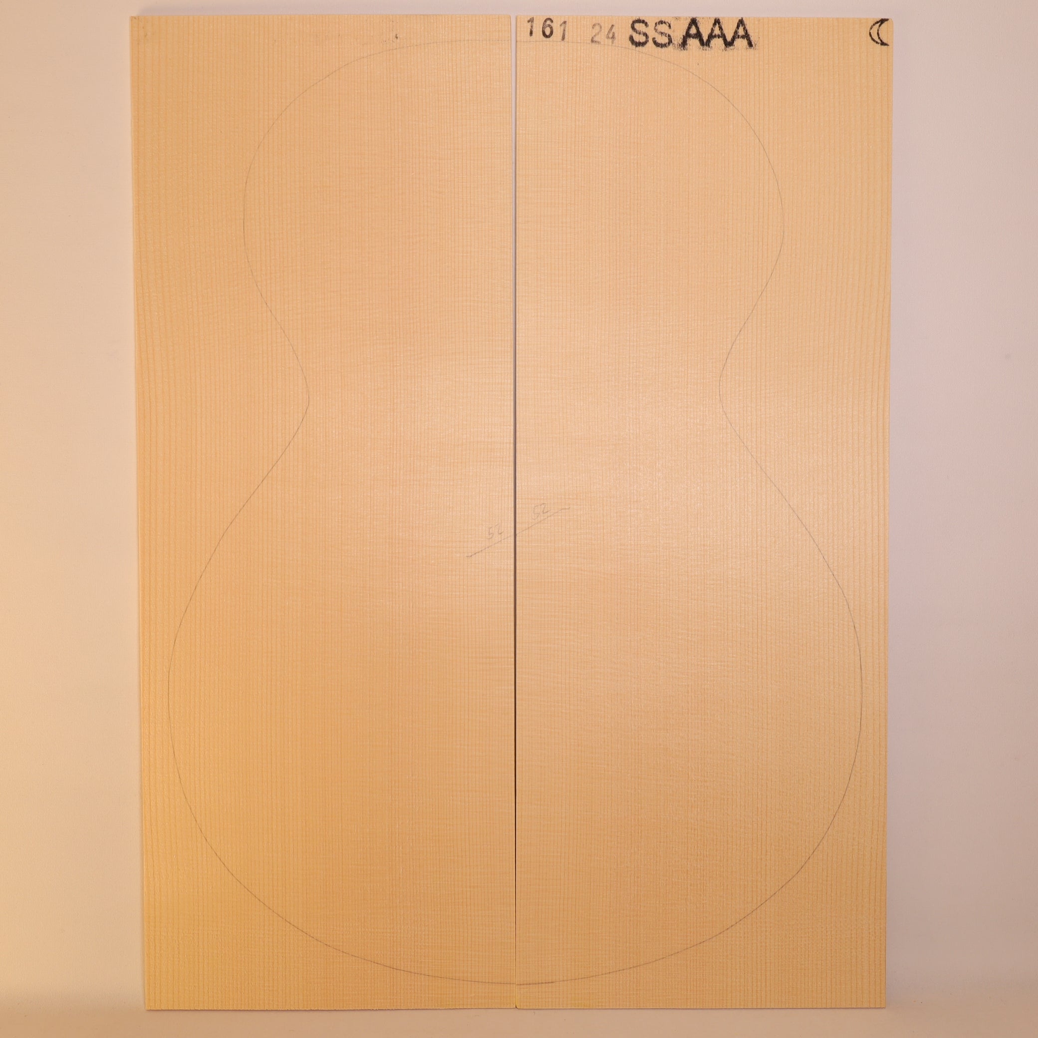 Spruce Top for Steel String Guitar AAA (no. 1679)