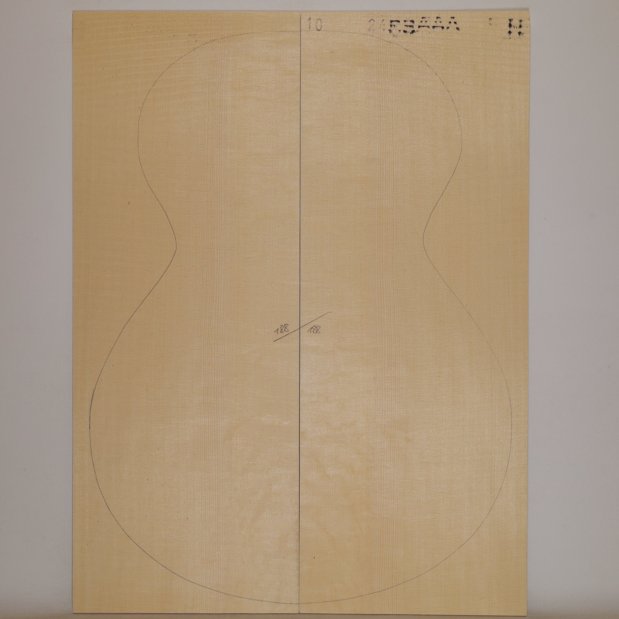 Spruce Top for Steel String Guitar AAA (no. 1195)