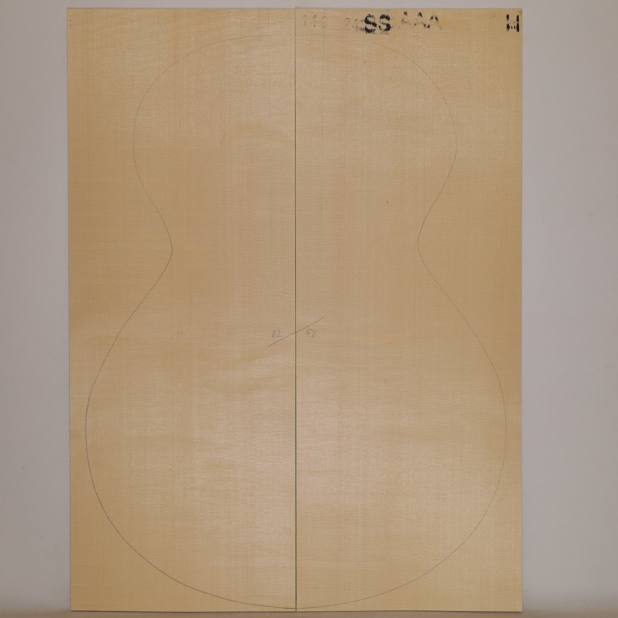 Spruce Top for Steel String Guitar AAA (no. 1197)
