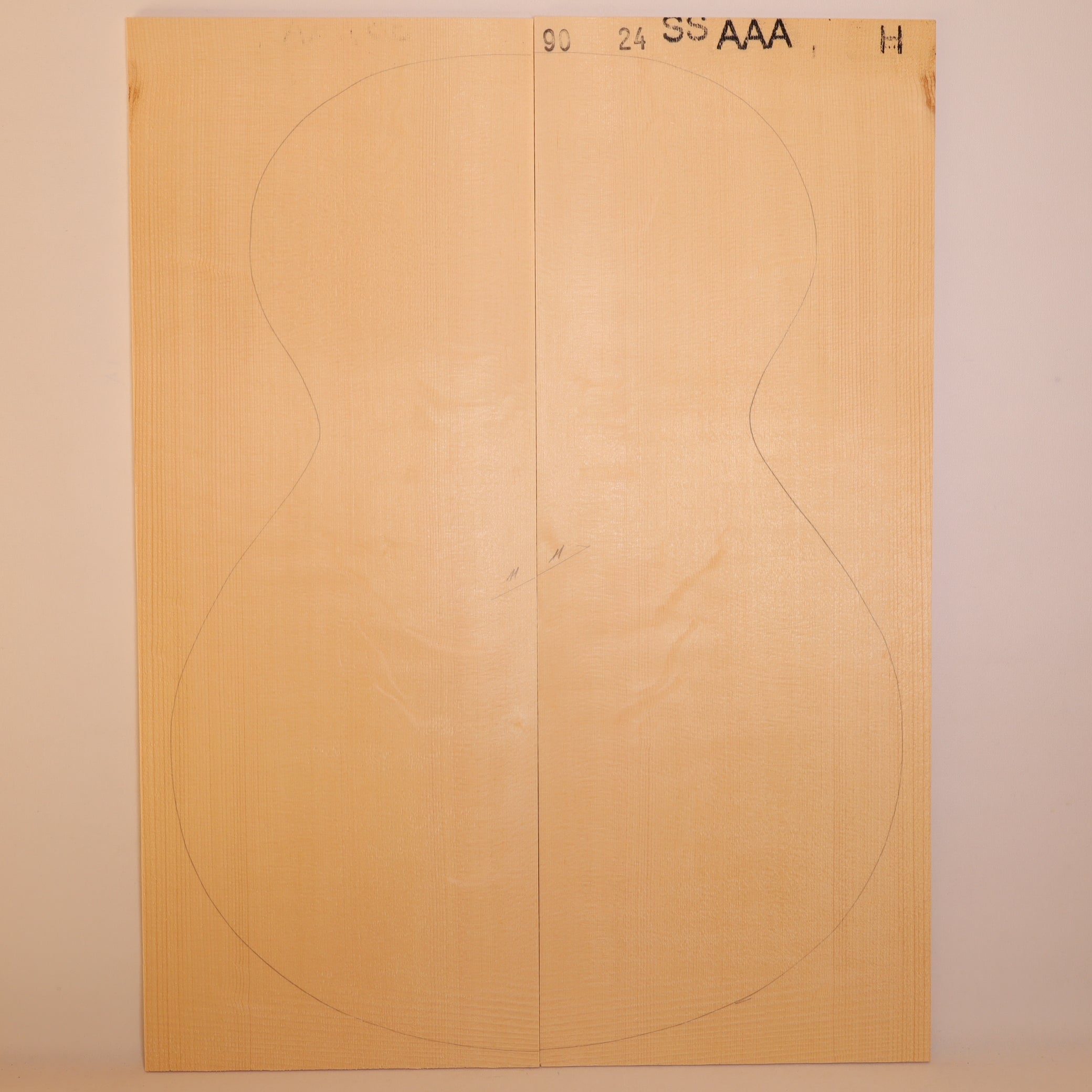 Spruce Top for Steel String Guitar AAA (no. 1669)