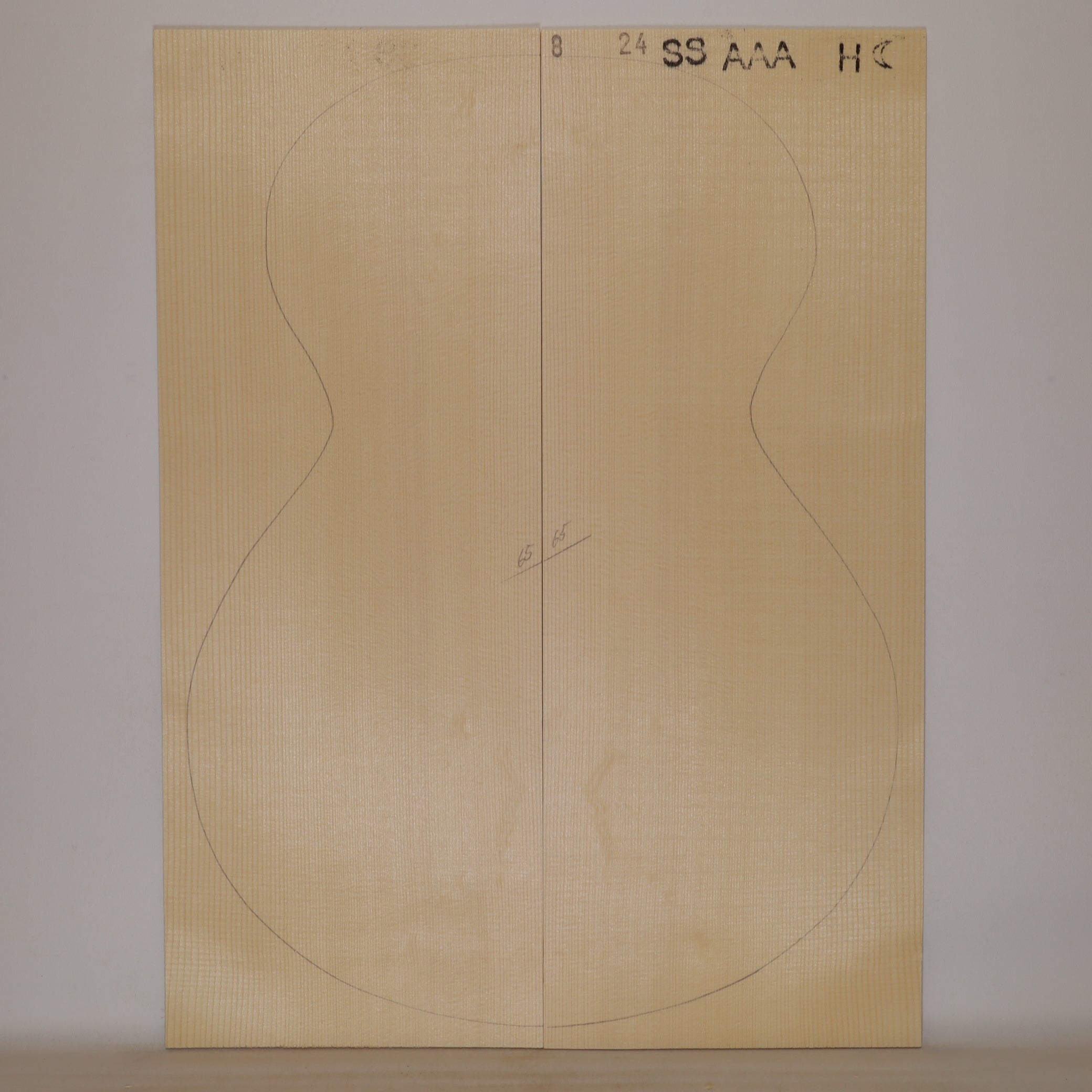 Fichtendecke für Steelstring Gitarre AAA (Nr. 906)