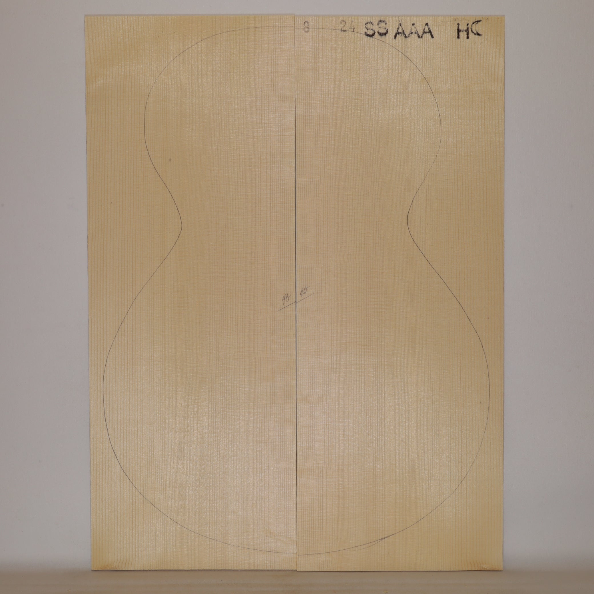 Fichtendecke für Steelstring Gitarre AAA (Nr. 907)